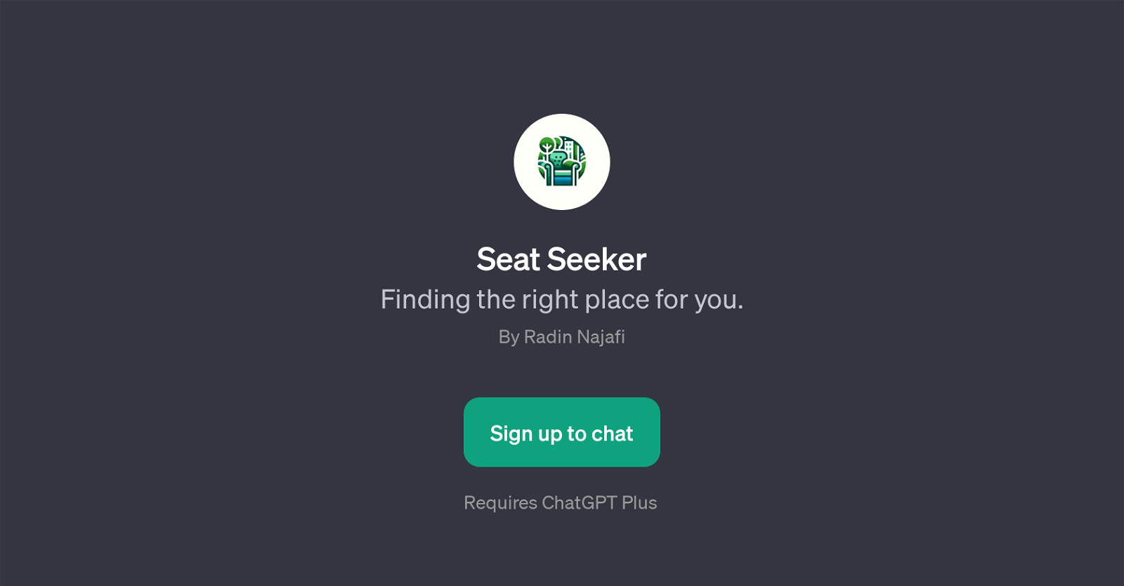 Seat Seeker website