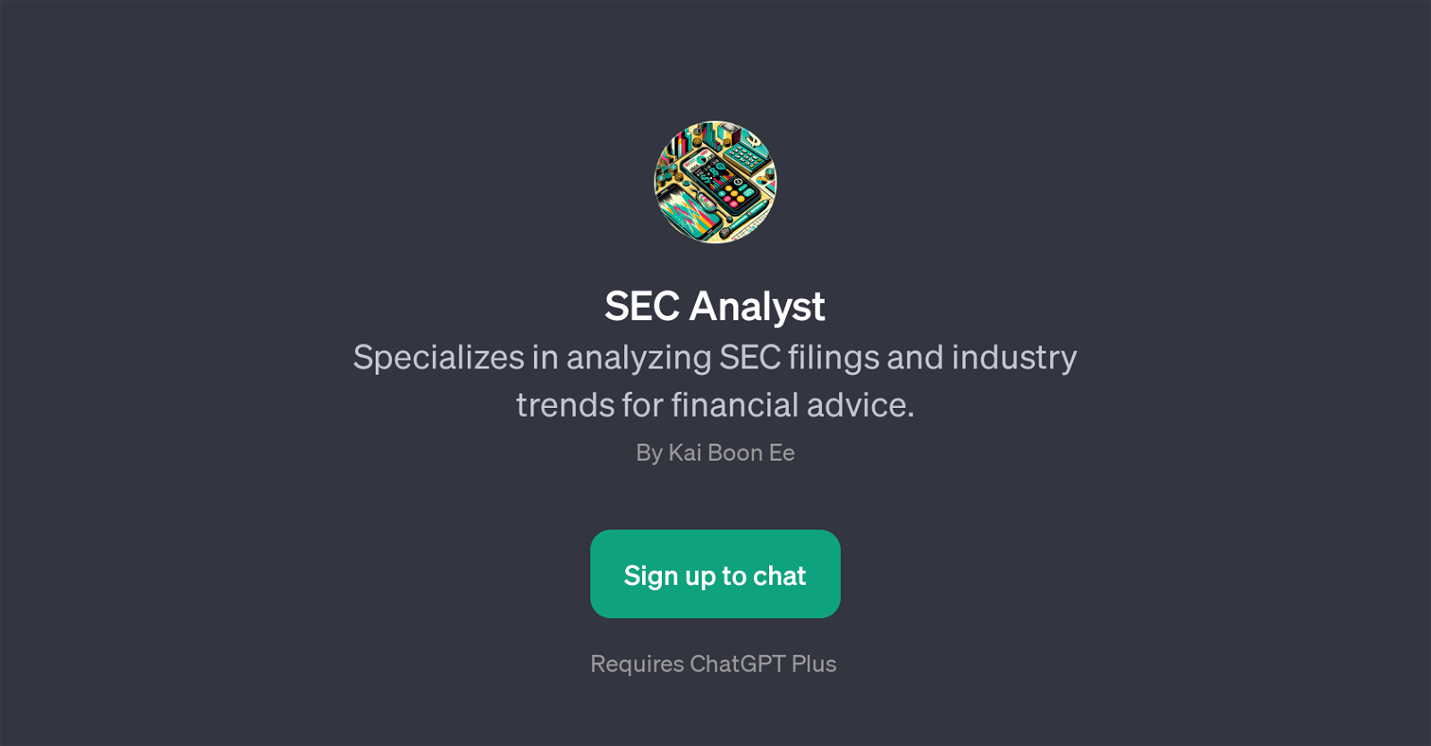 SEC Analyst website