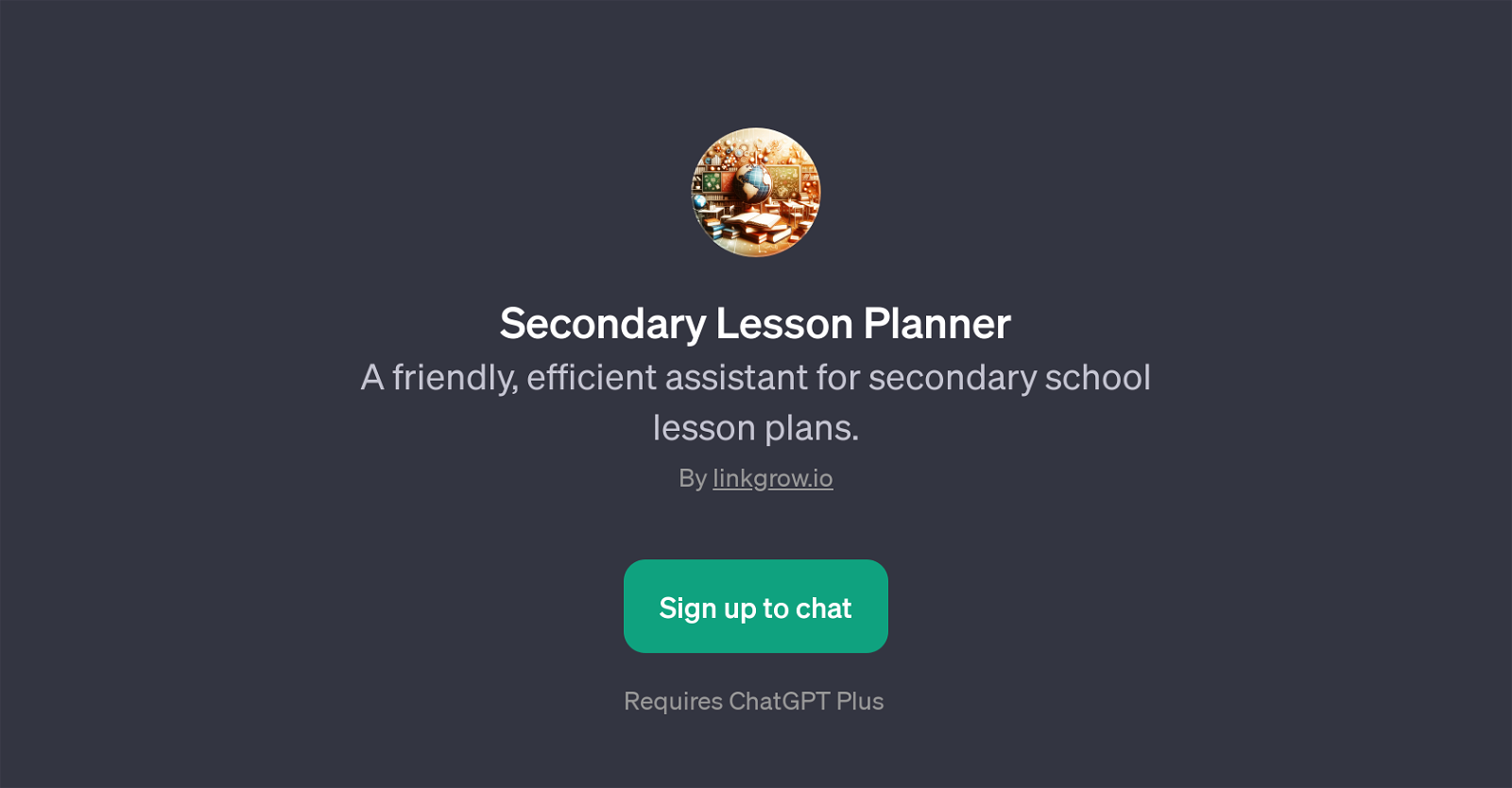 Secondary Lesson Planner website