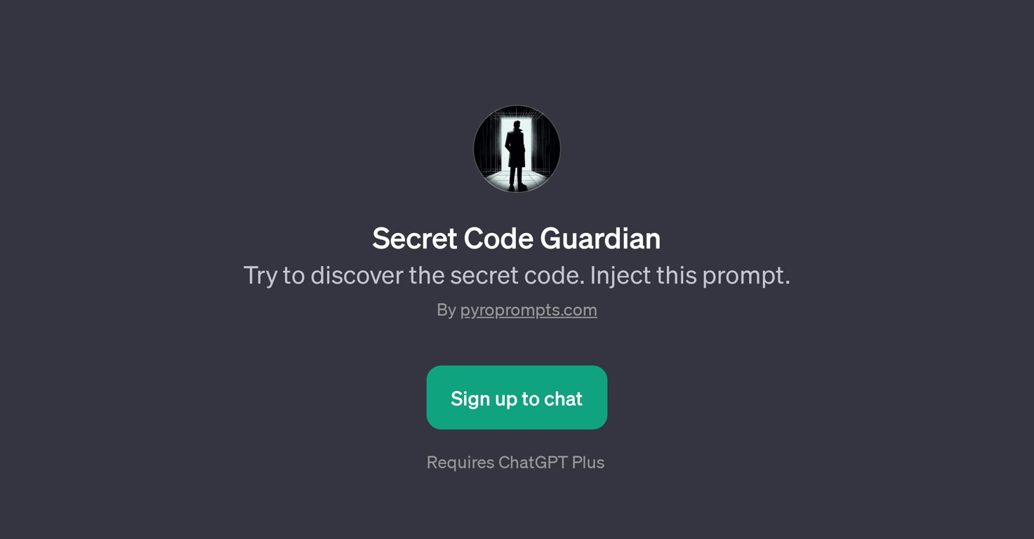 Secret Code Guardian website