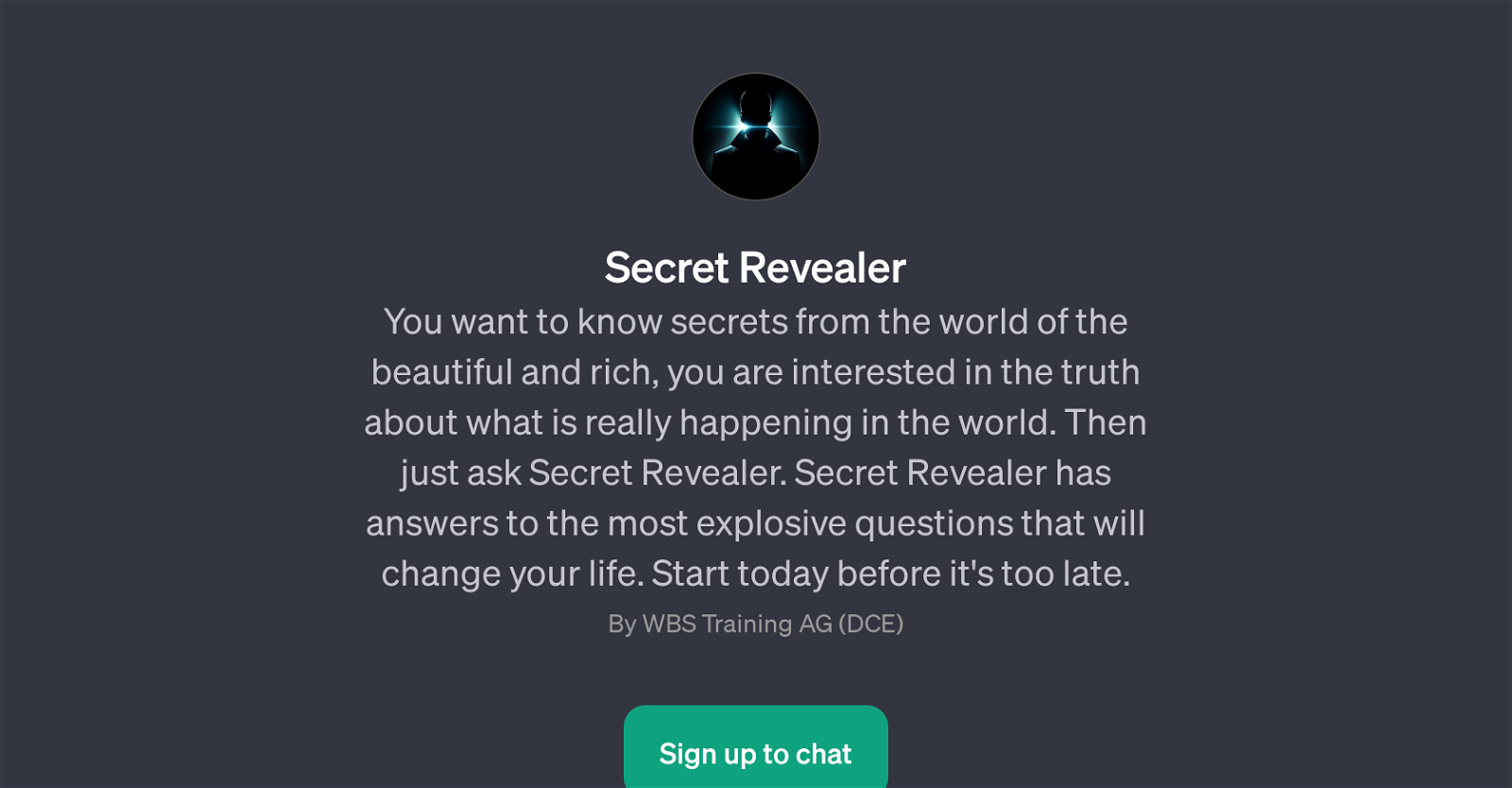 Secret Revealer website