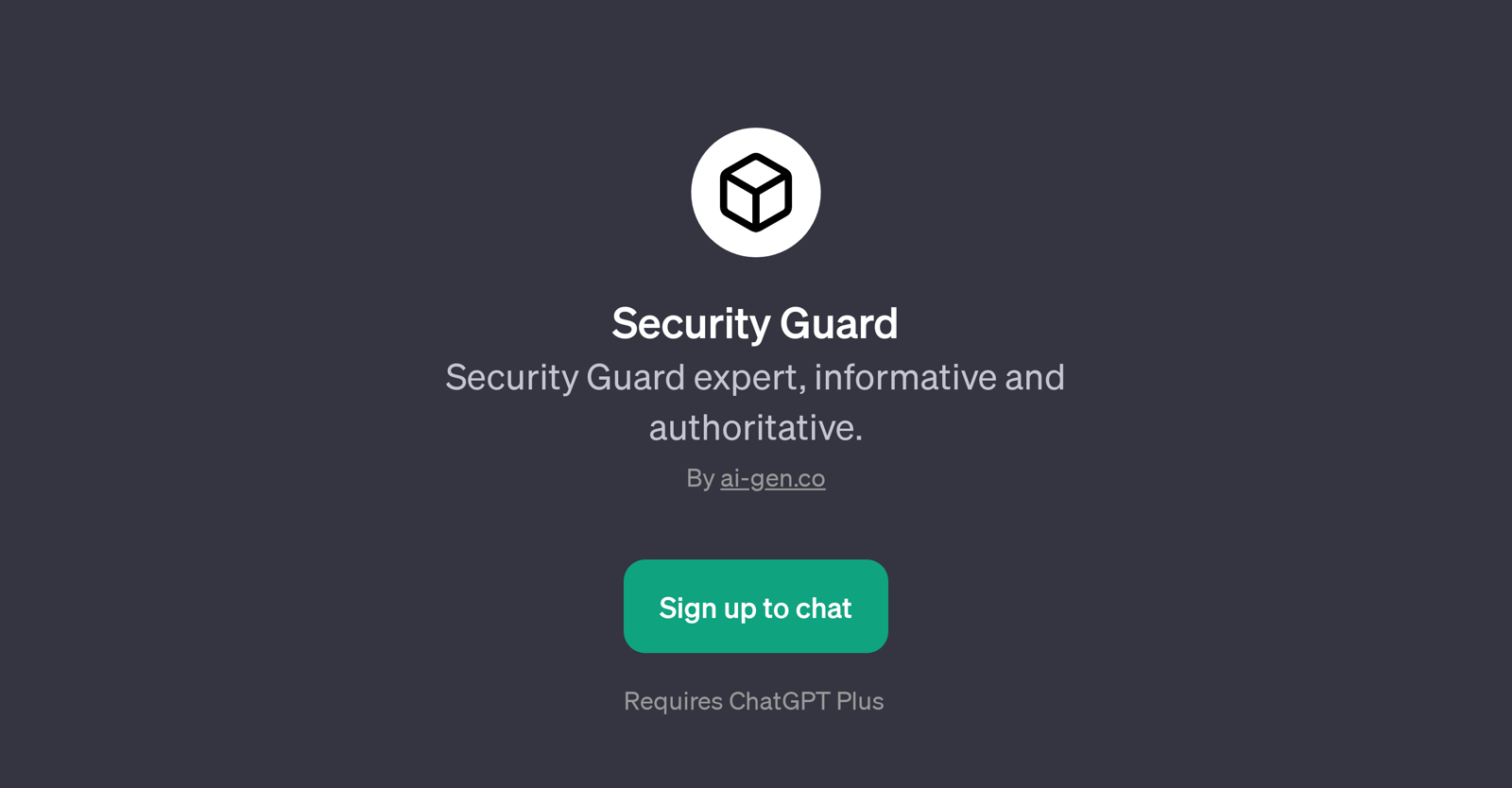 Security Guard website