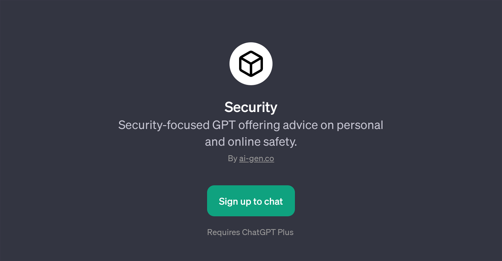Security website