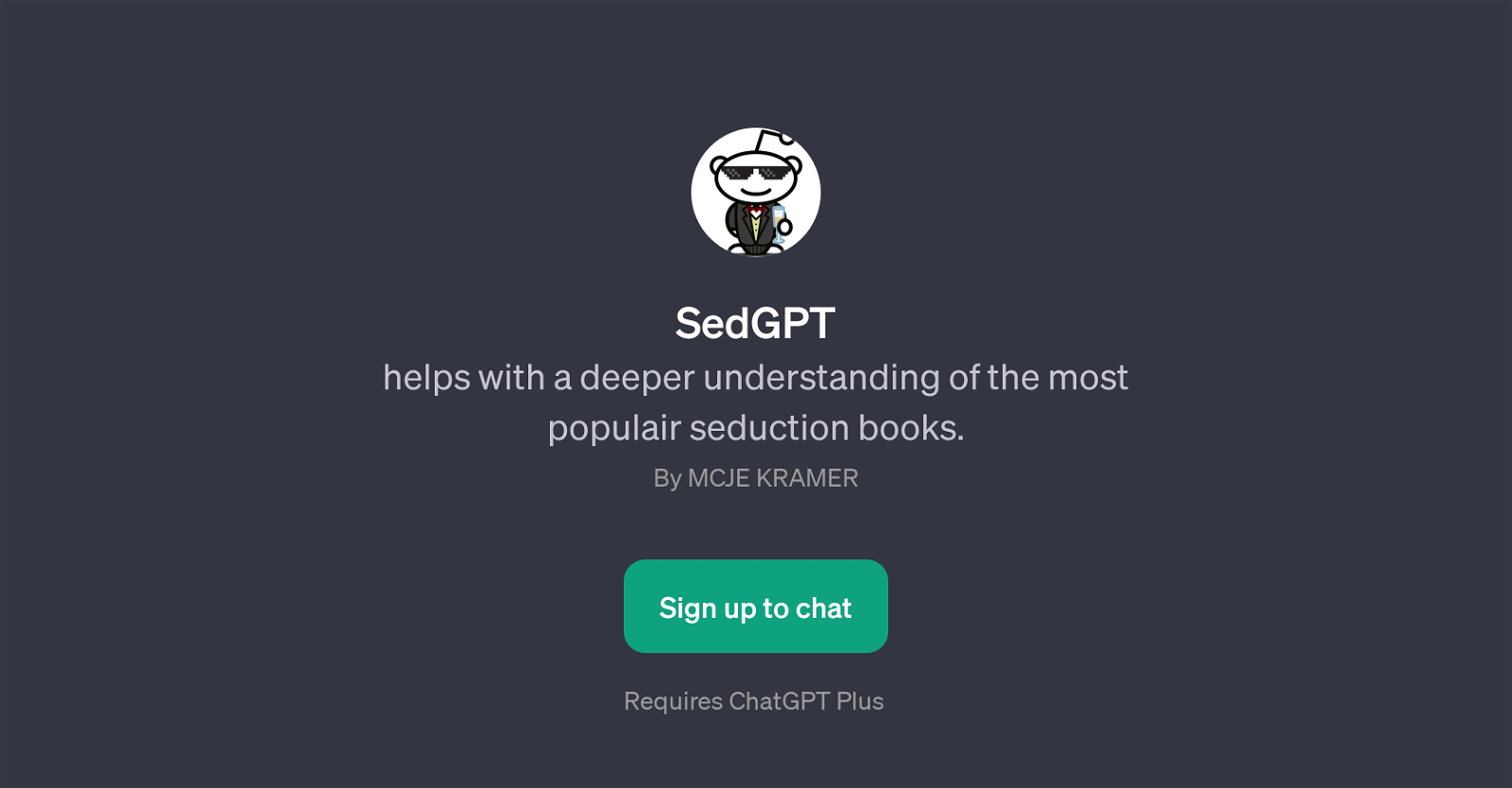 SedGPT website