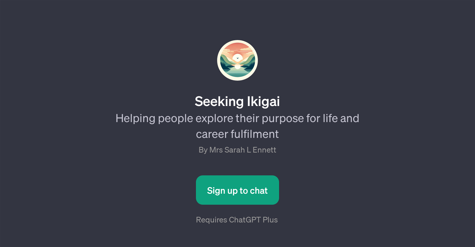 Seeking Ikigai website