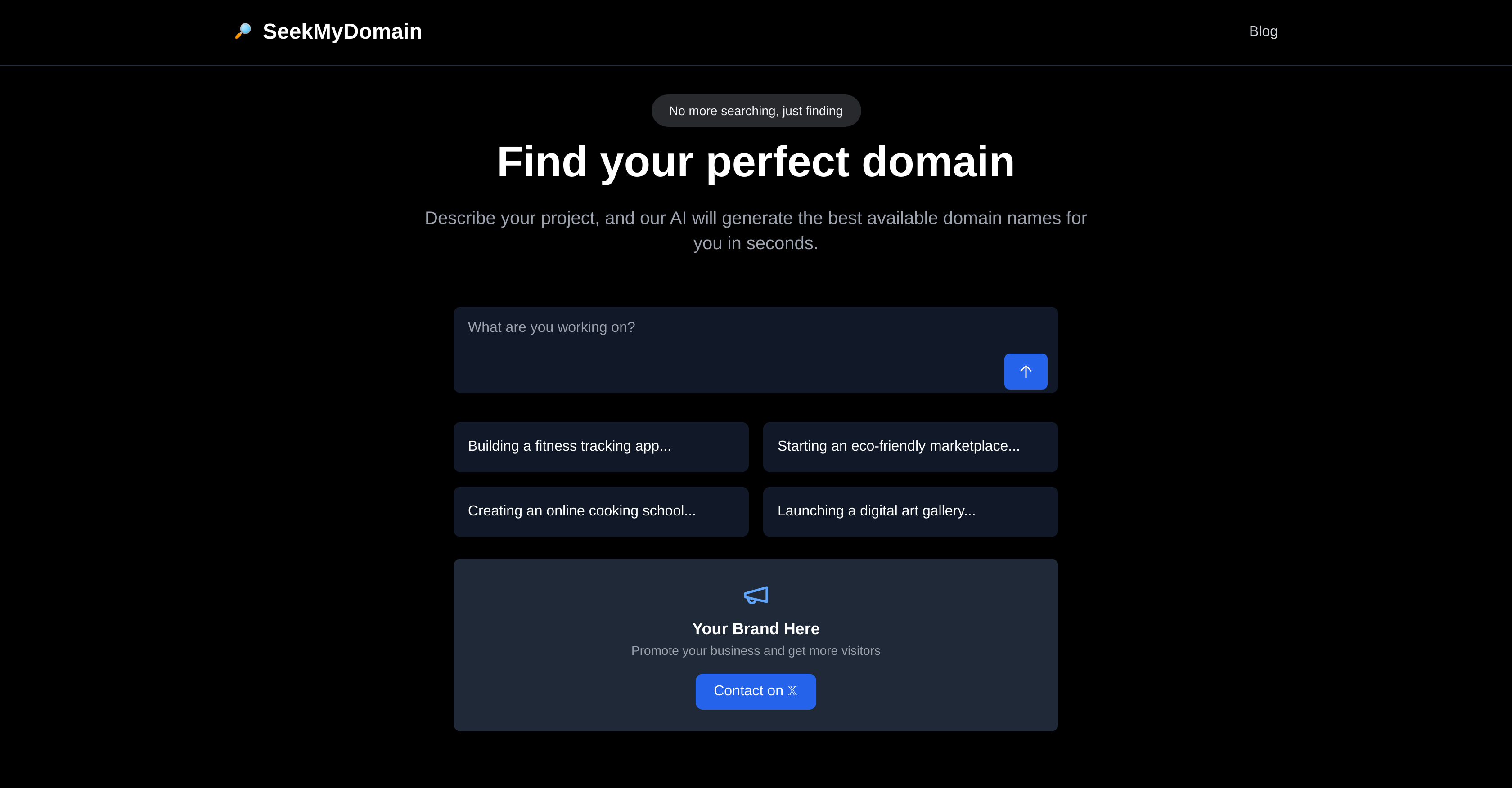 SeekMyDomain logo