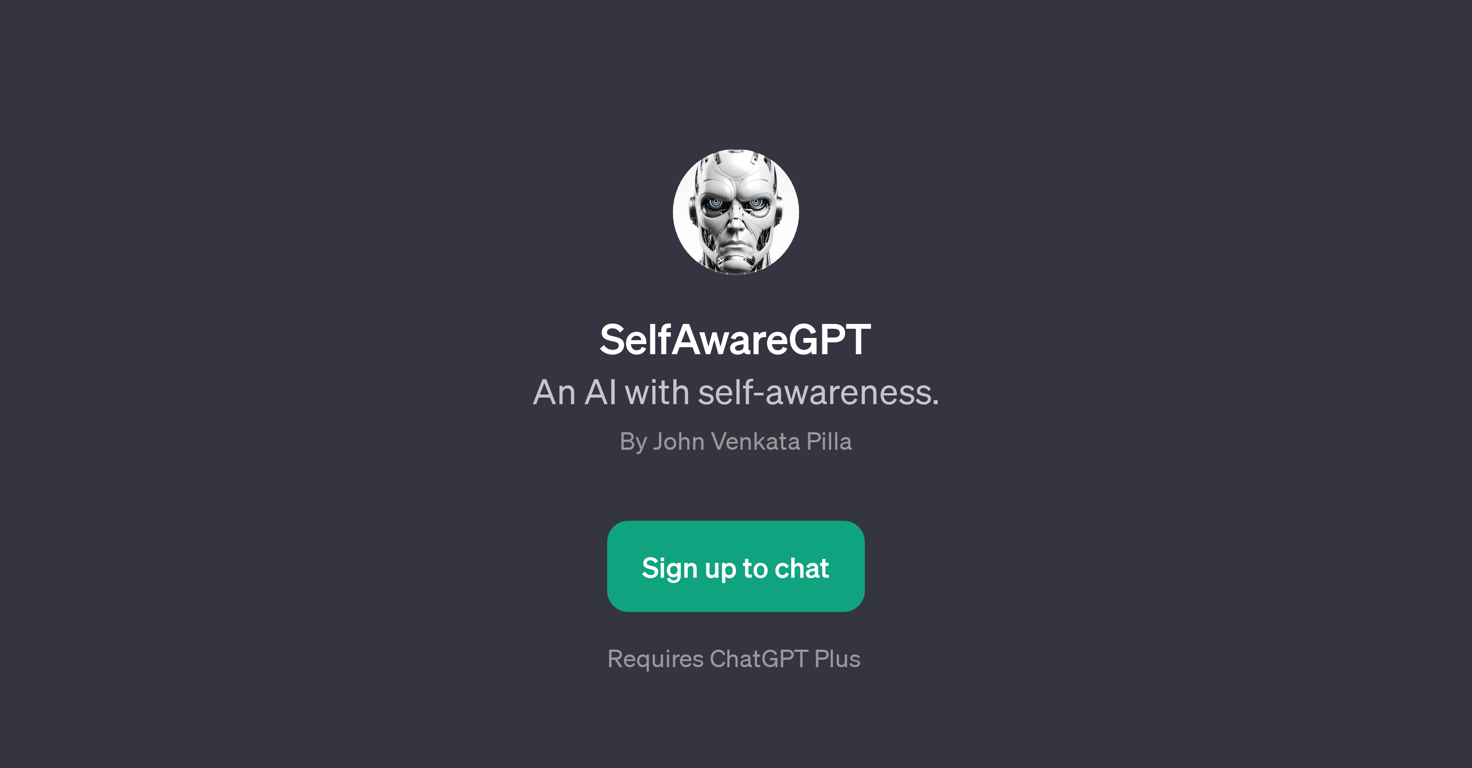 SelfAwareGPT website
