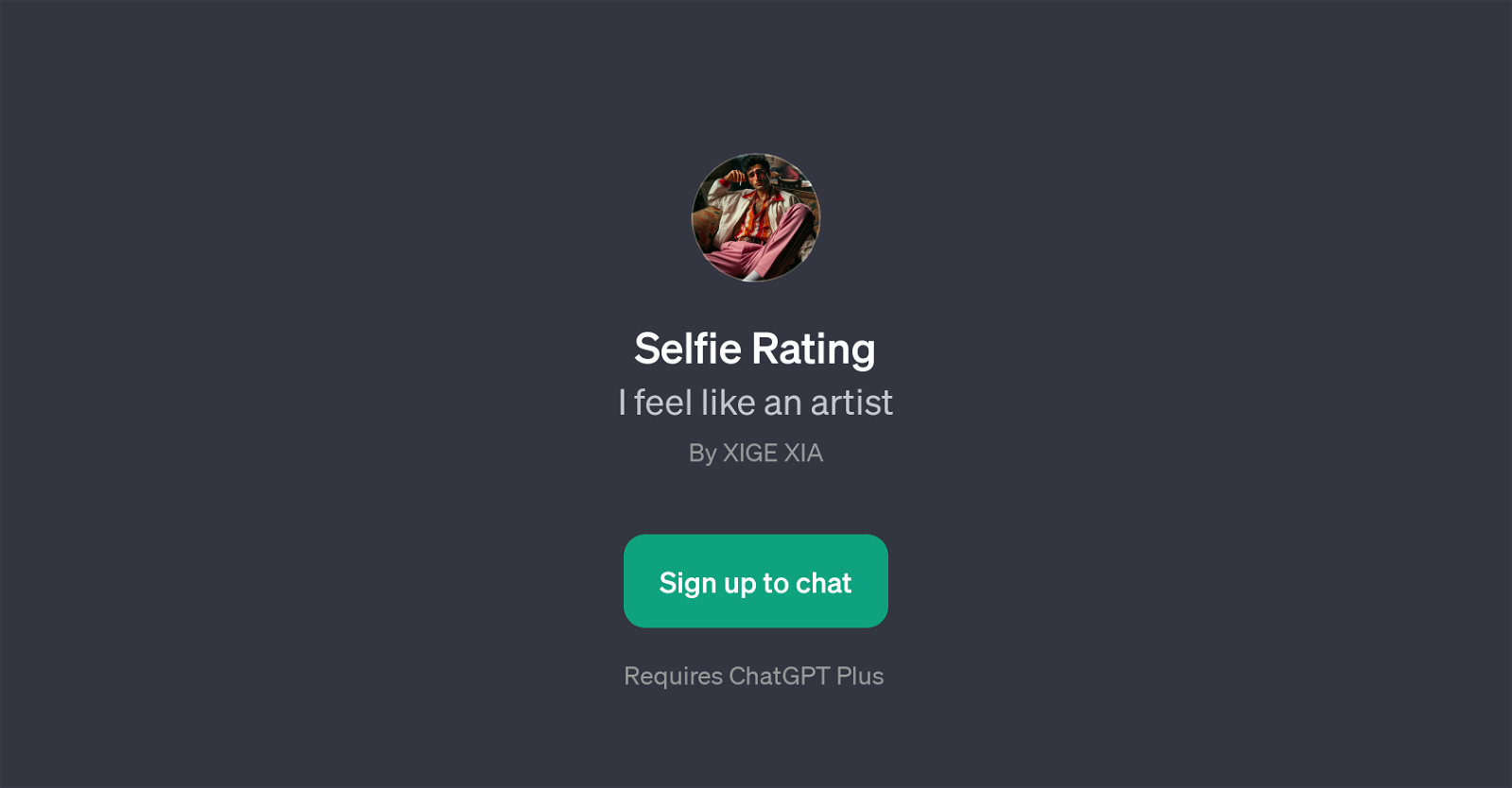 Selfie Rating website