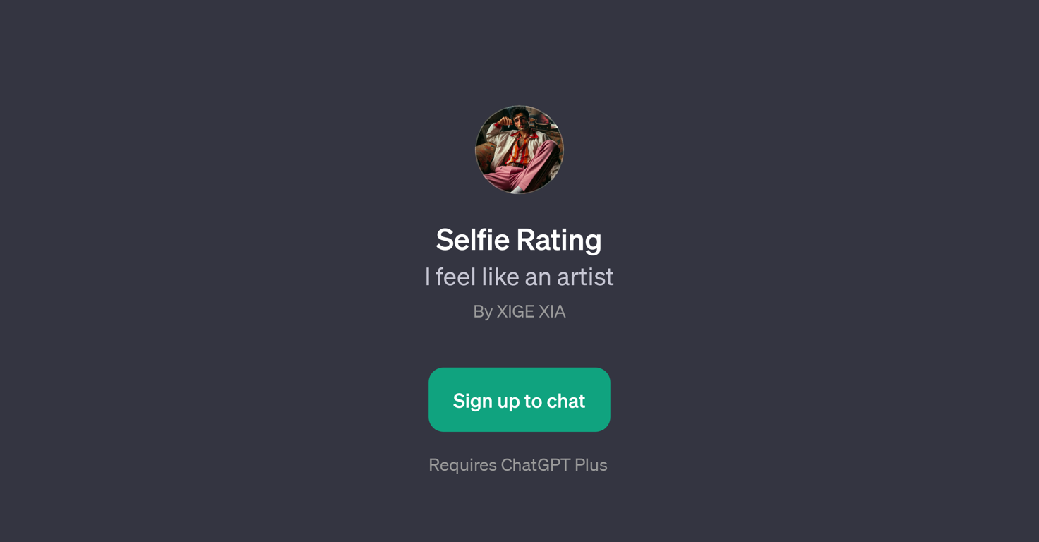 Selfie Rating website