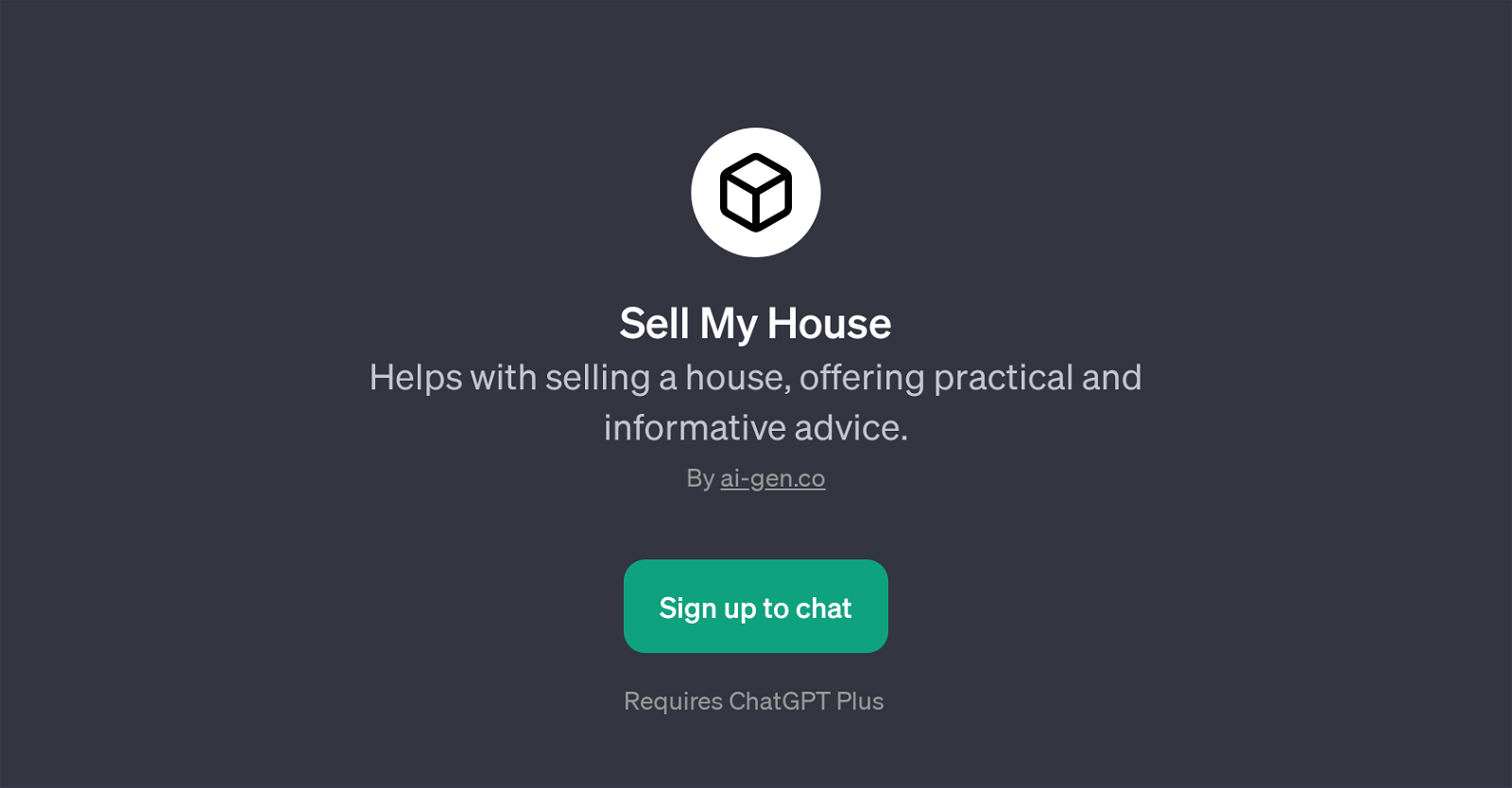 Sell My House website