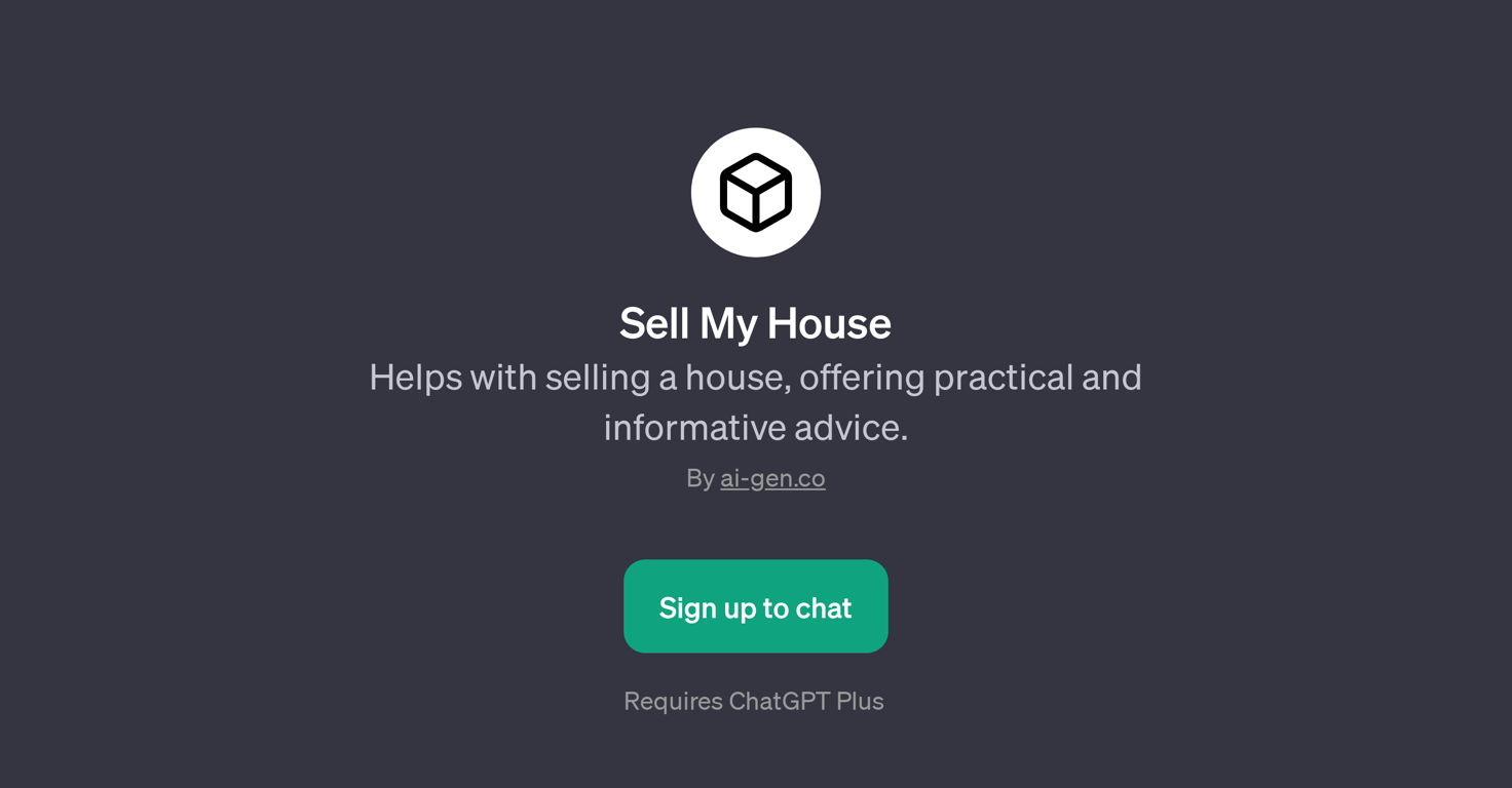 Sell My House website