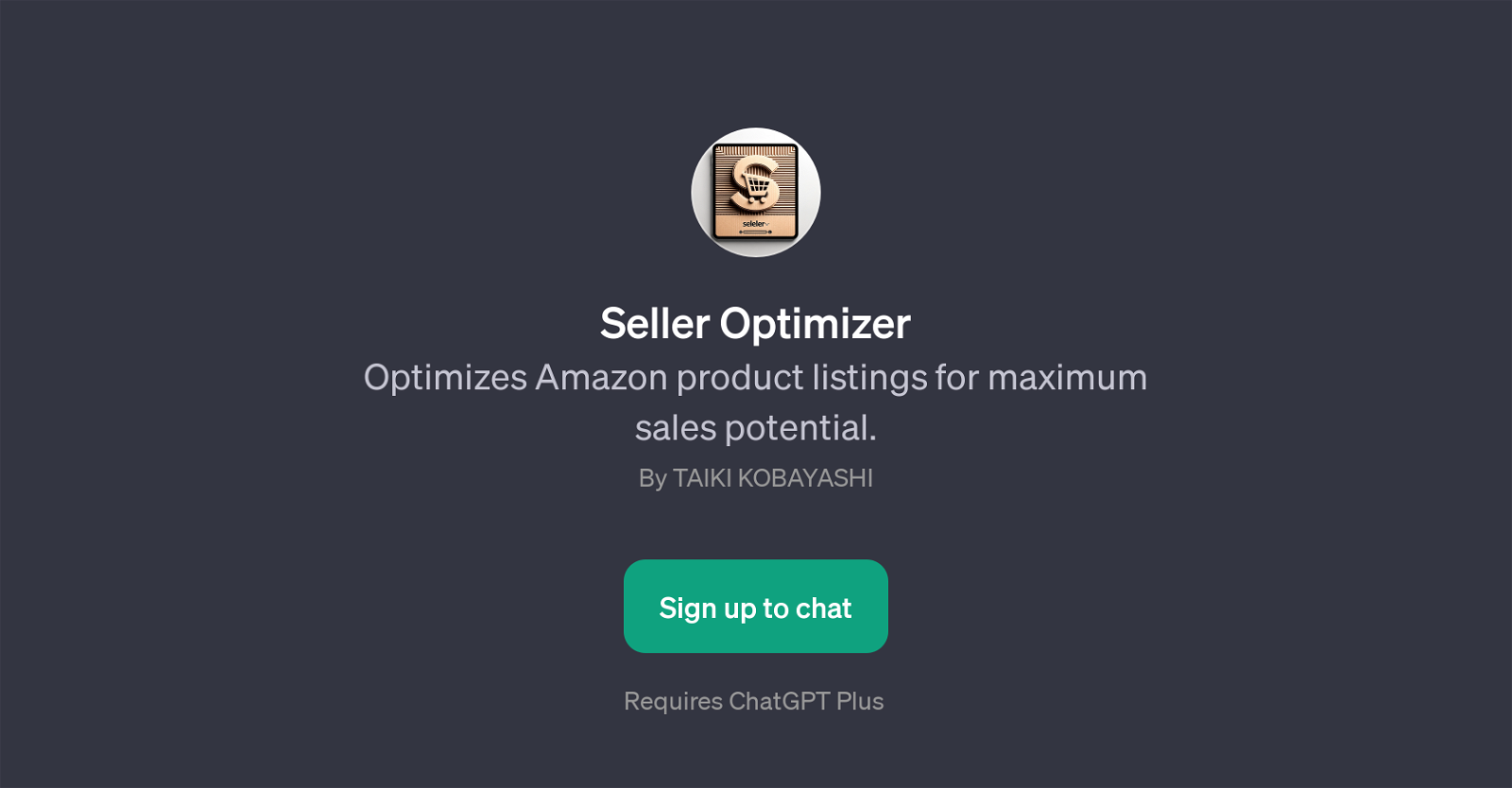 Seller Optimizer website