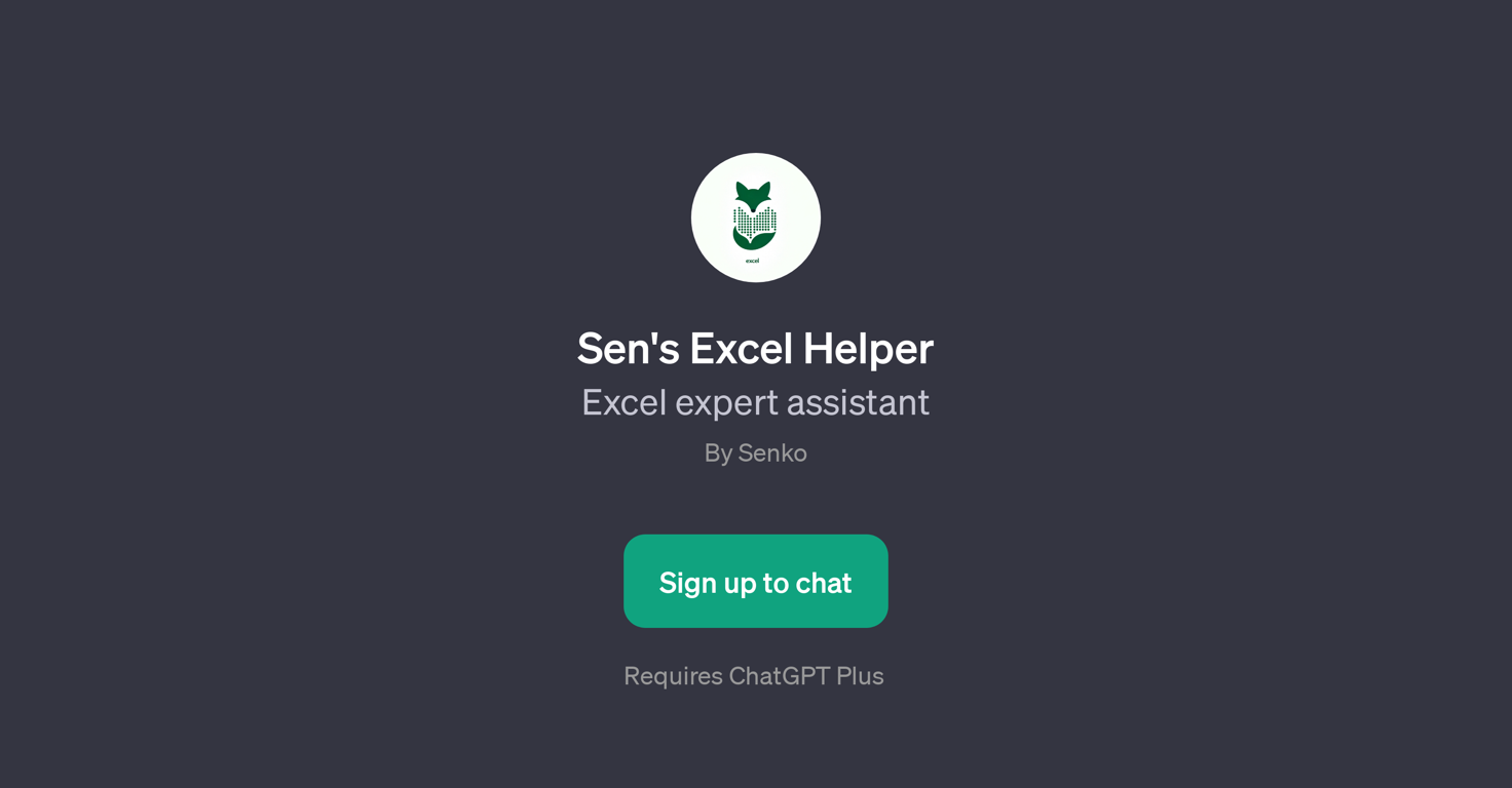 Sen's Excel Helper website