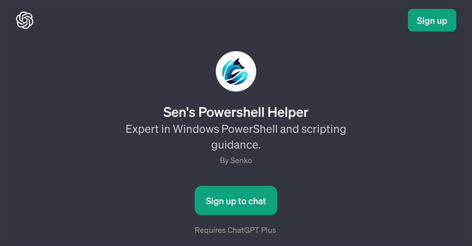 Sen's Powershell Helper website