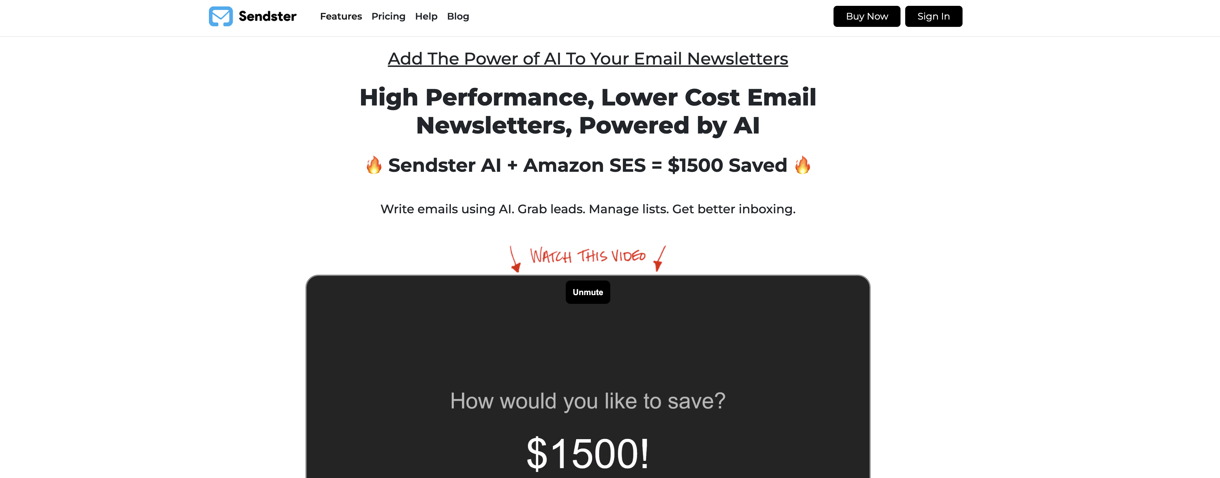 Sendster preview