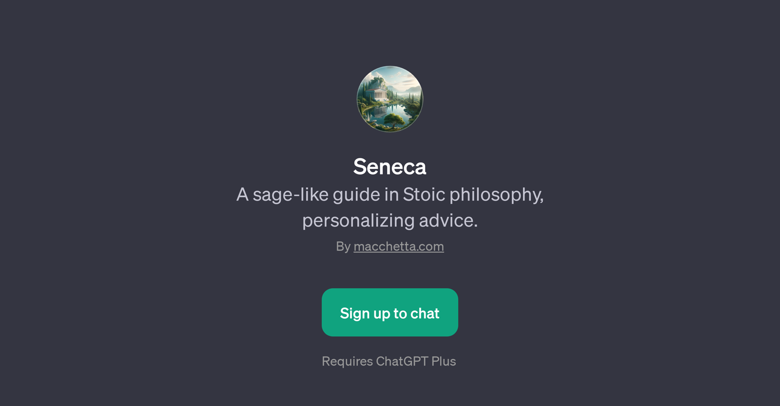 Seneca website