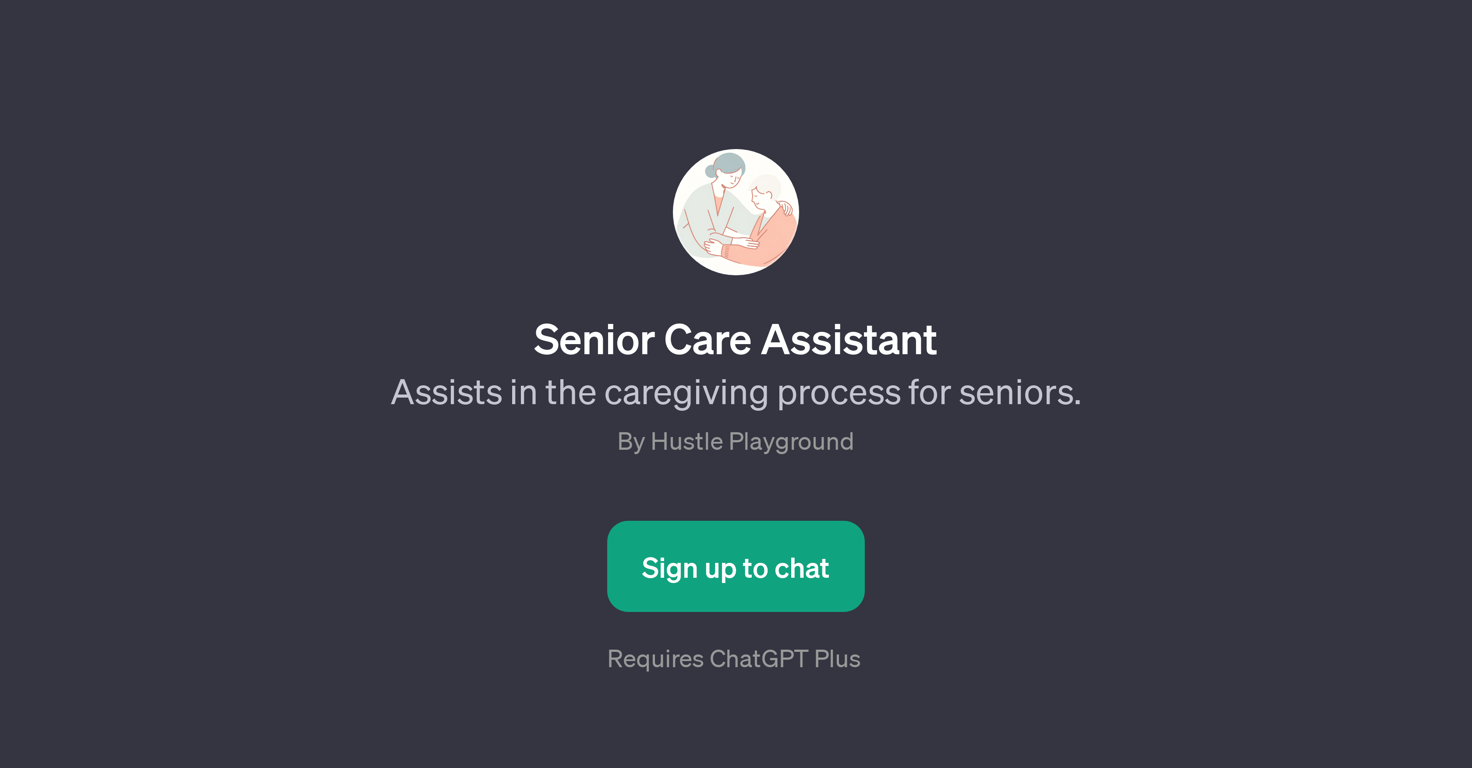 Senior Care Assistant website