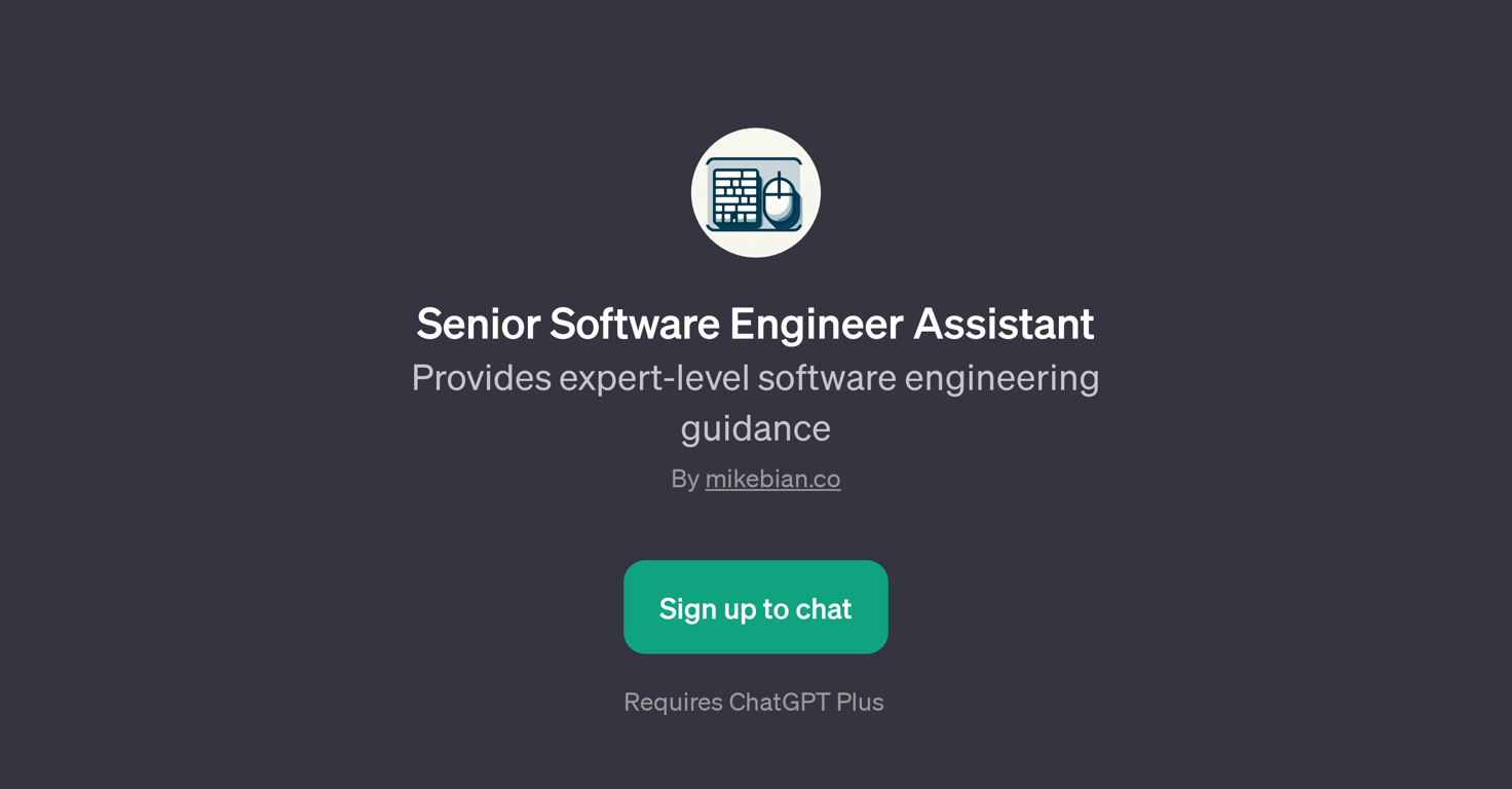 Senior Software Engineer Assistant website