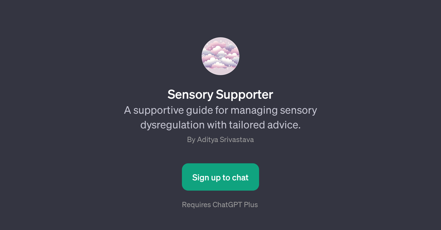 Sensory Supporter website