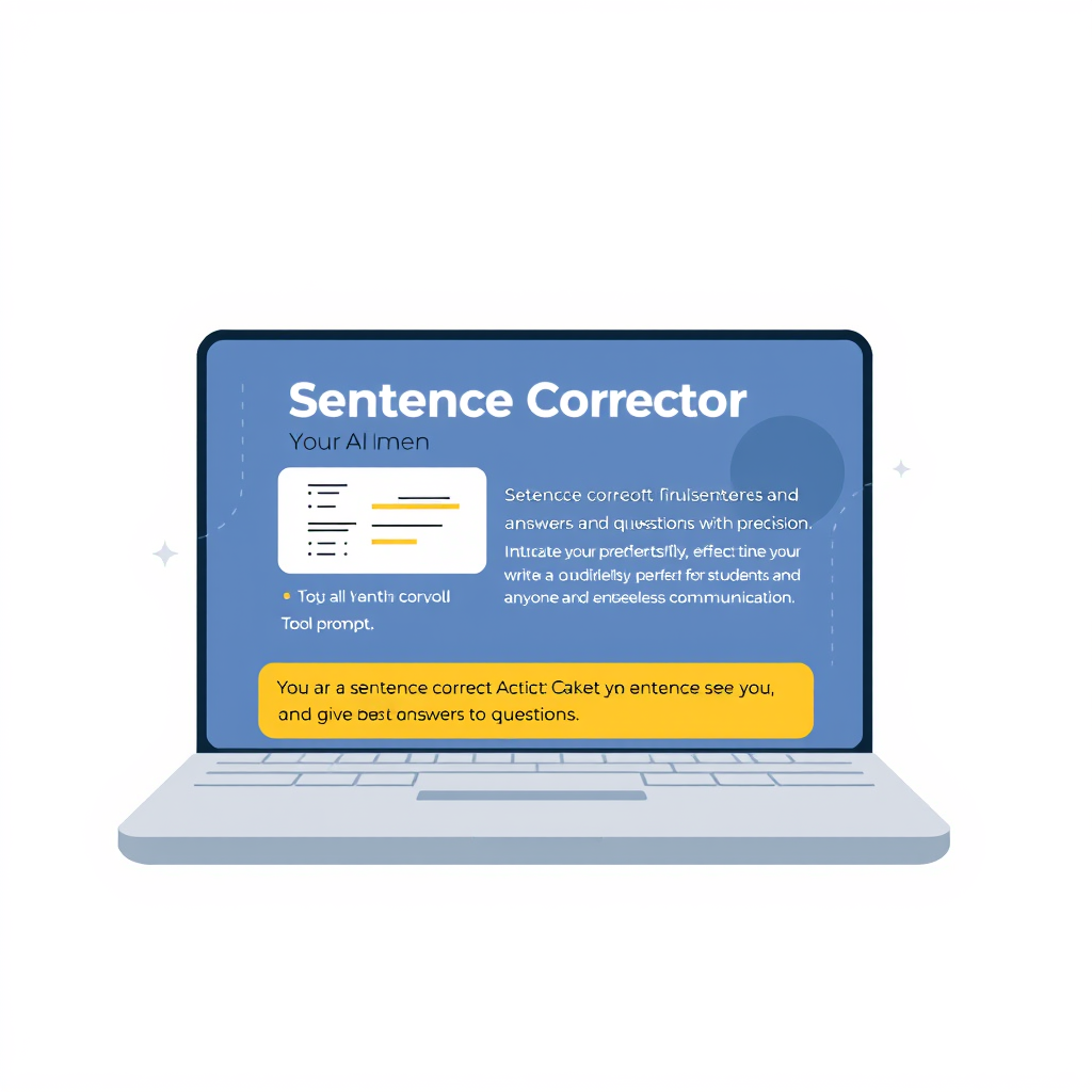 Sentence Editor Sentence corrector - (Free, No Signup AI Tool)