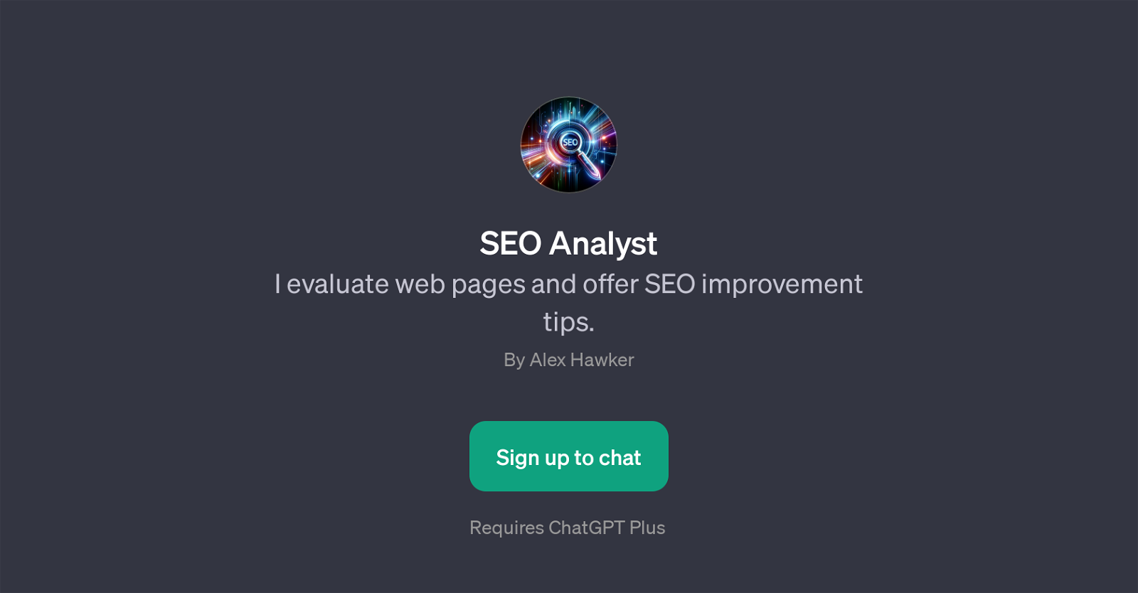 SEO Analyst website