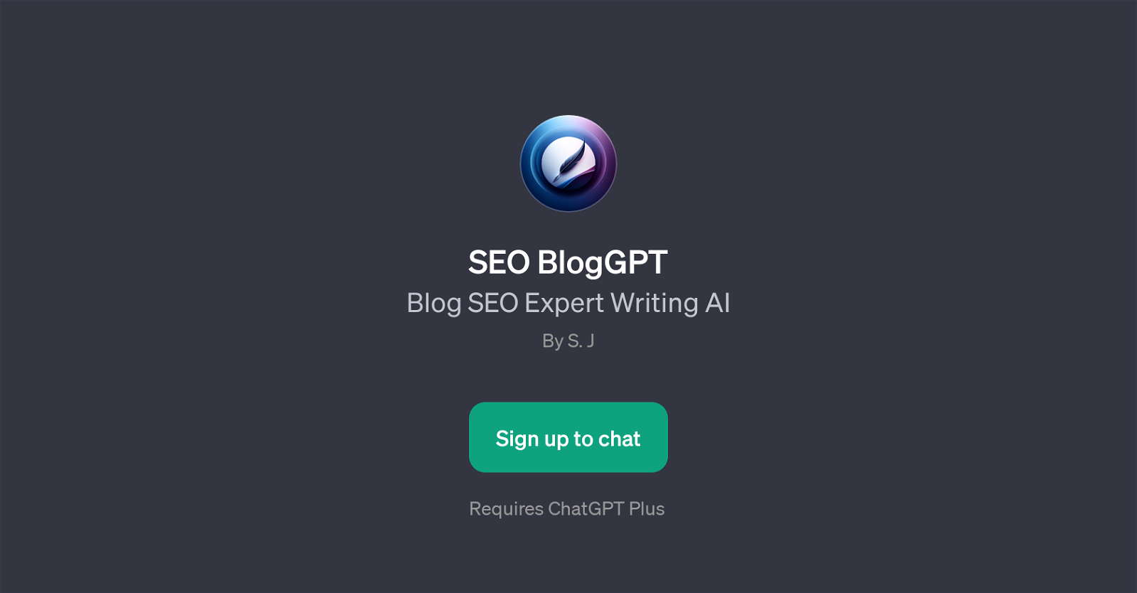 SEO BlogGPT website