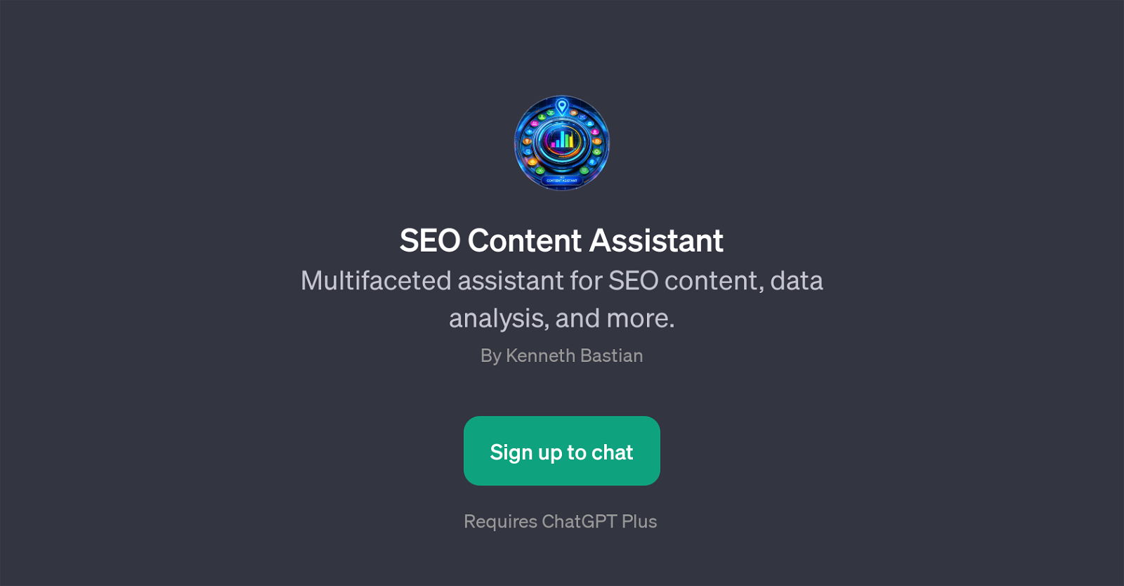 SEO Content Assistant website