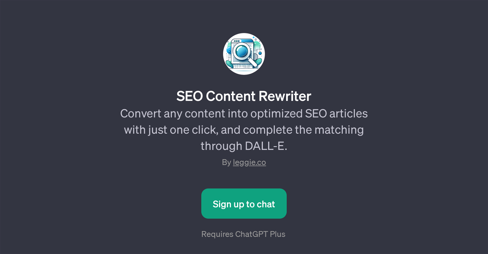 SEO Content Rewriter website