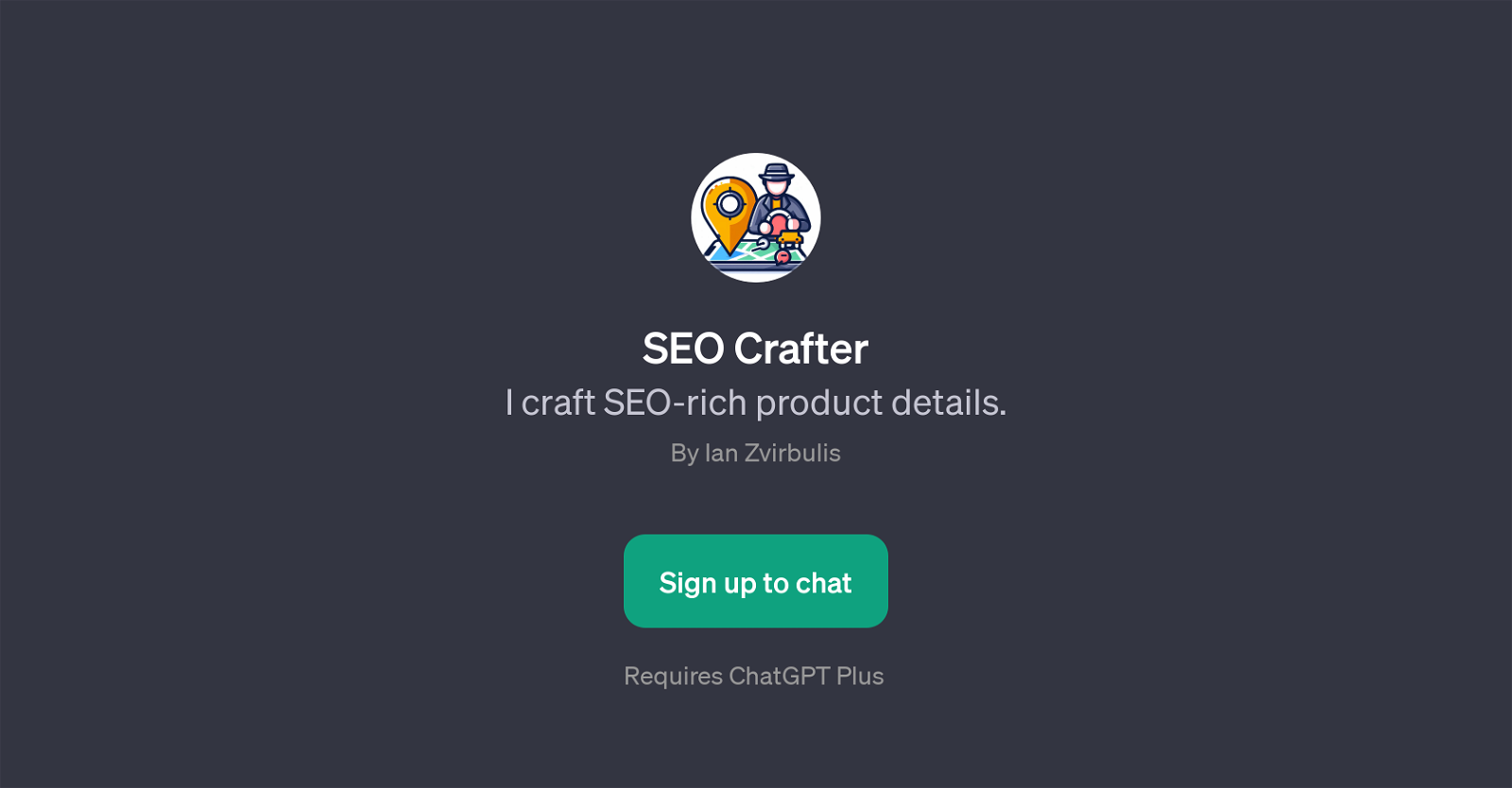 SEO Crafter website