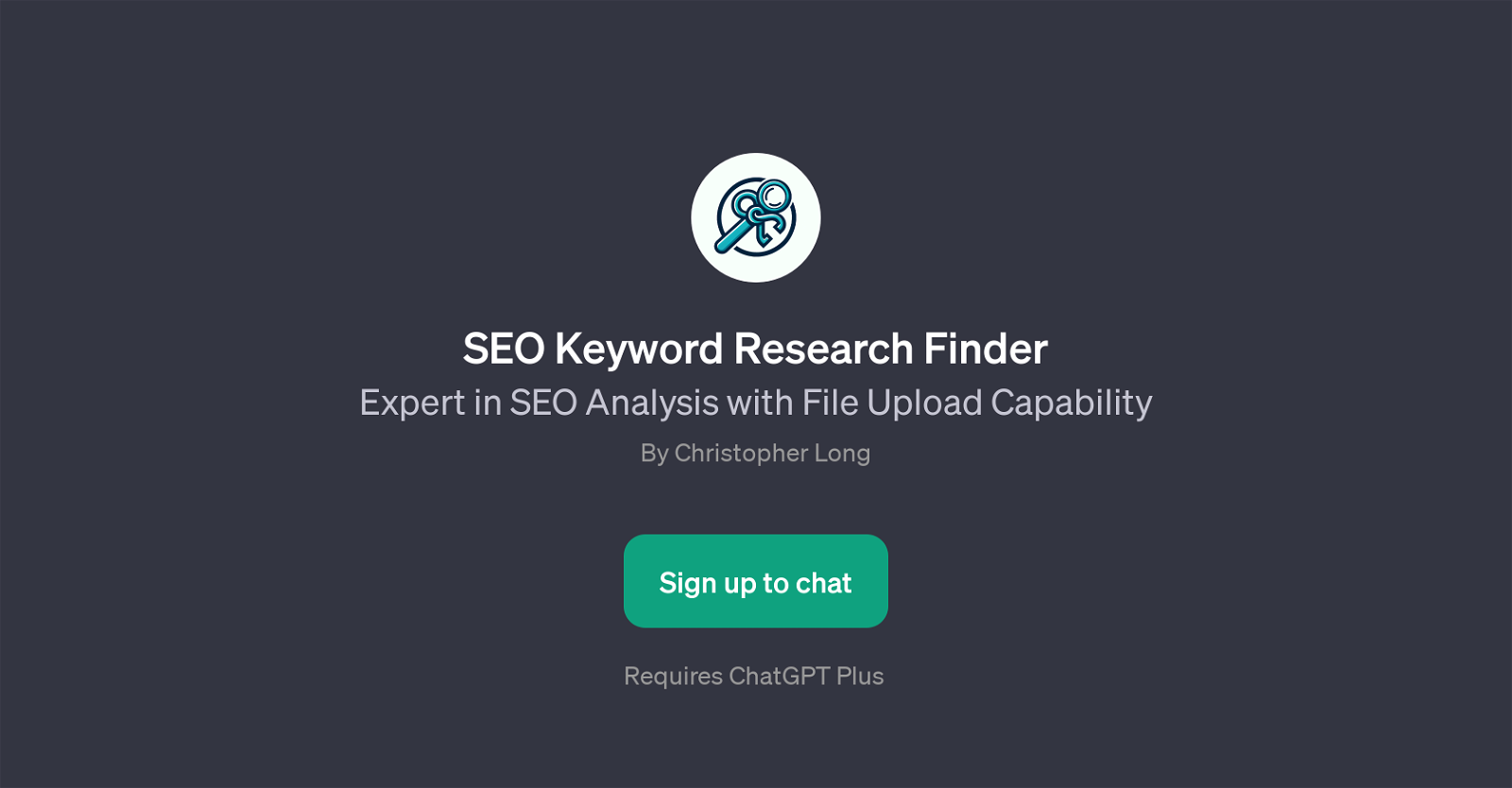 SEO Keyword Research Finder website
