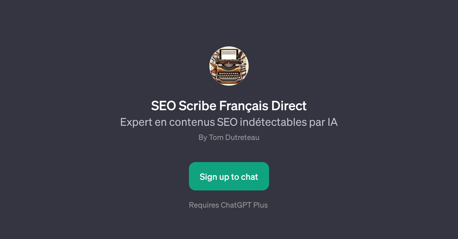 SEO Scribe Franais Direct website