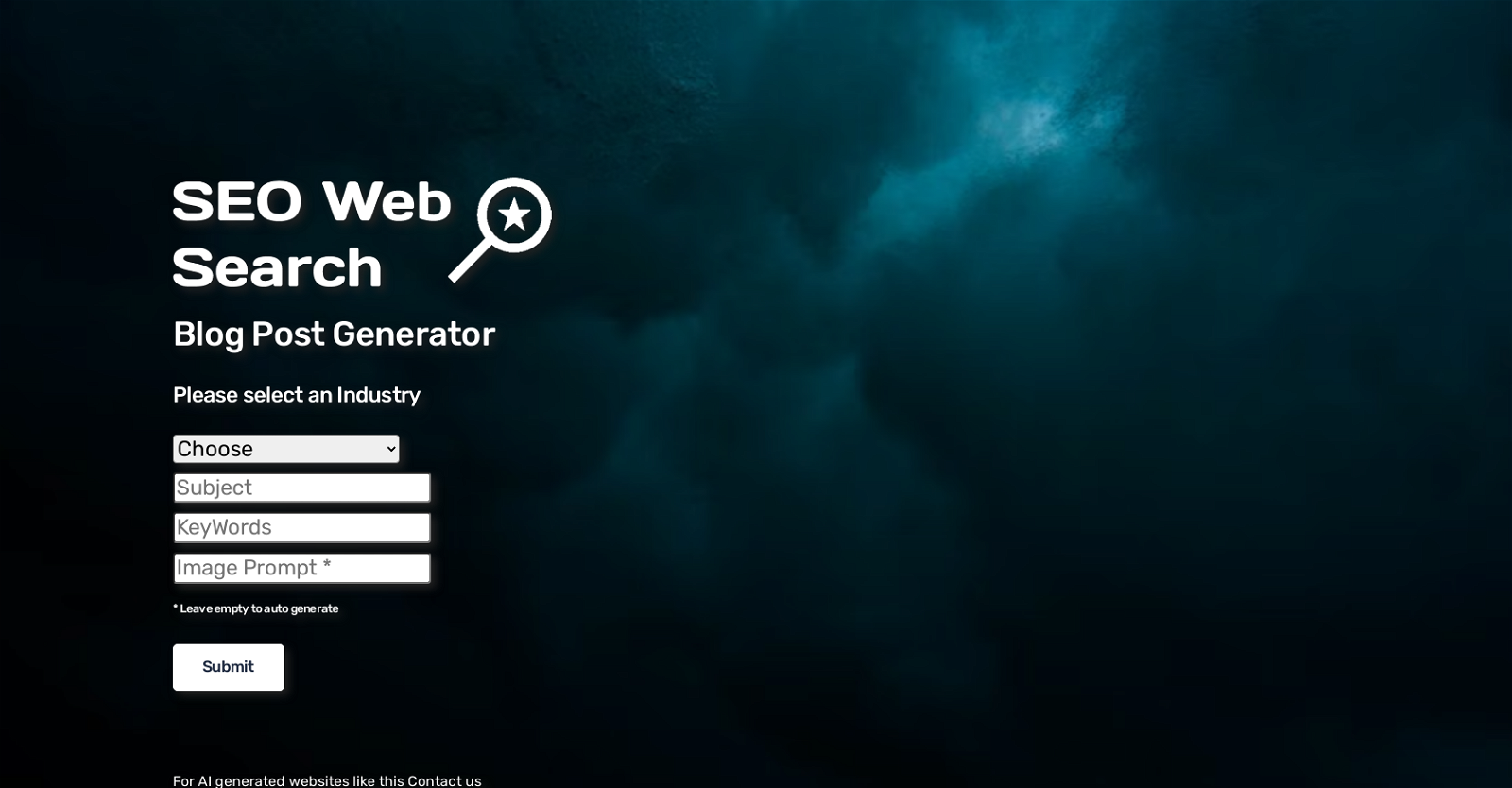 Seowebsearch website