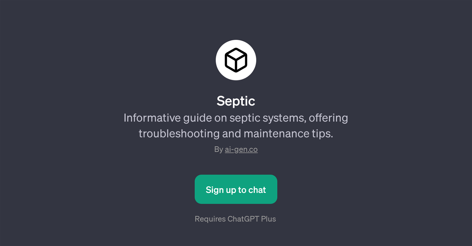 Septic website