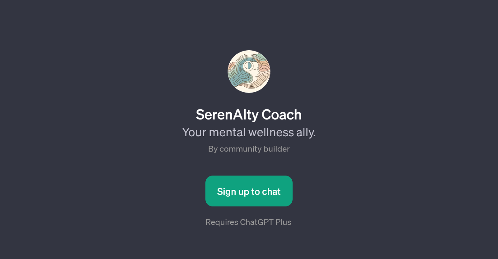 SerenAIty Coach website