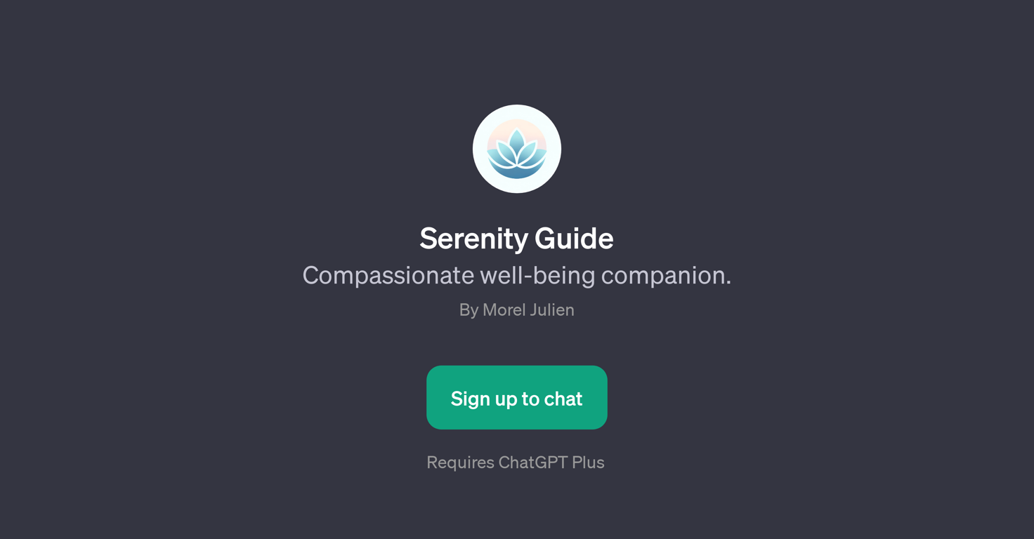 Serenity Guide website