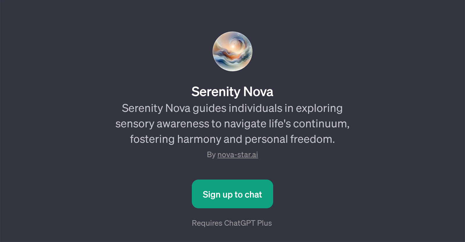 Serenity Nova website
