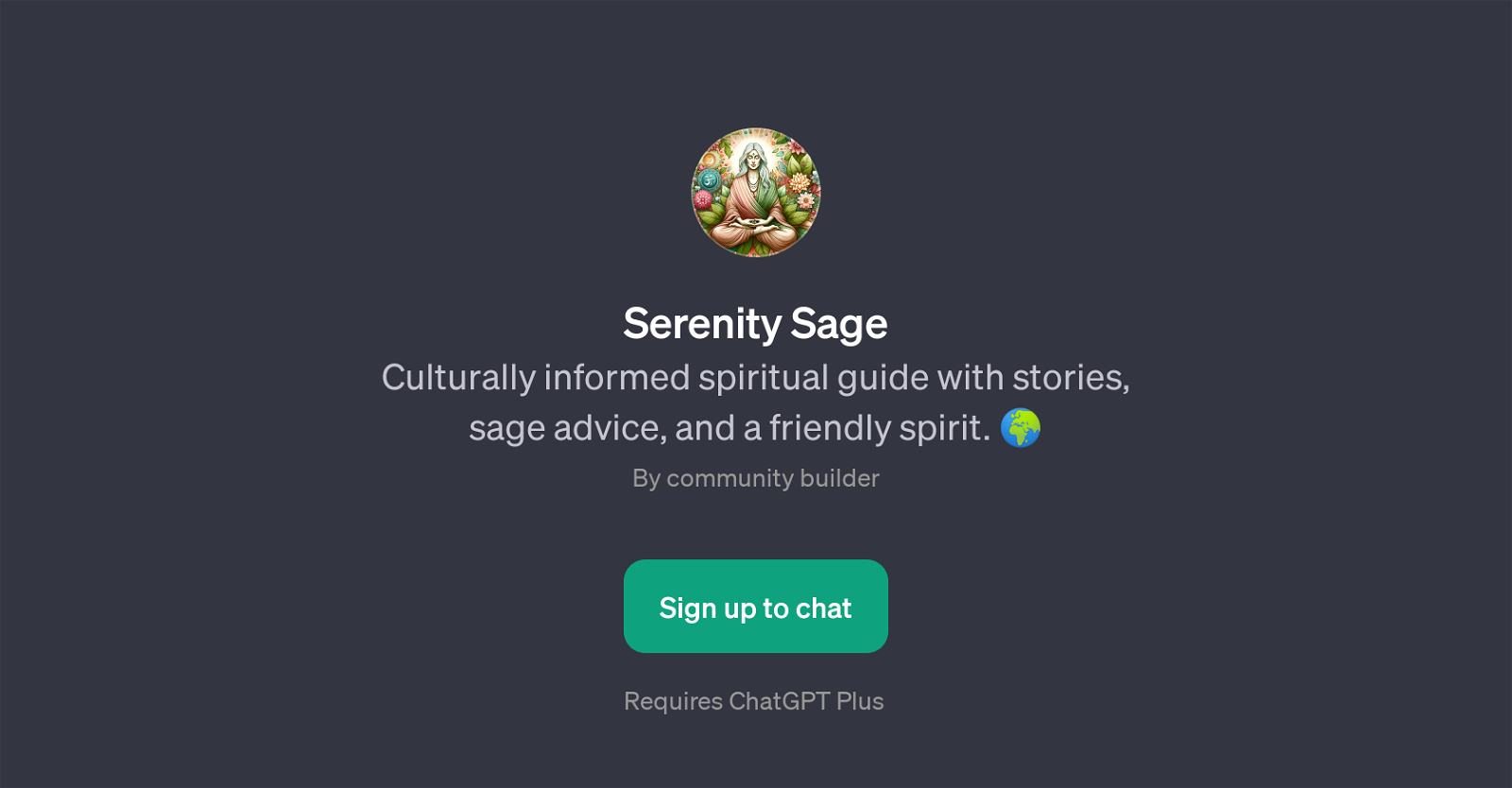 Serenity Sage website