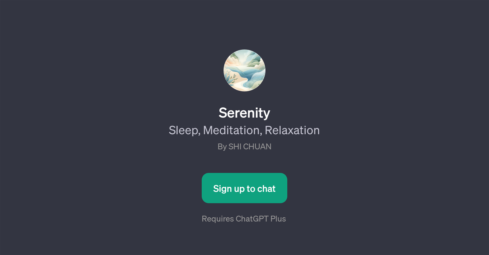 Serenity website
