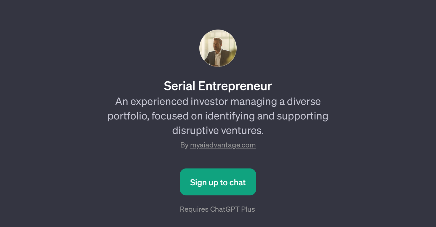Serial Entrepreneur website