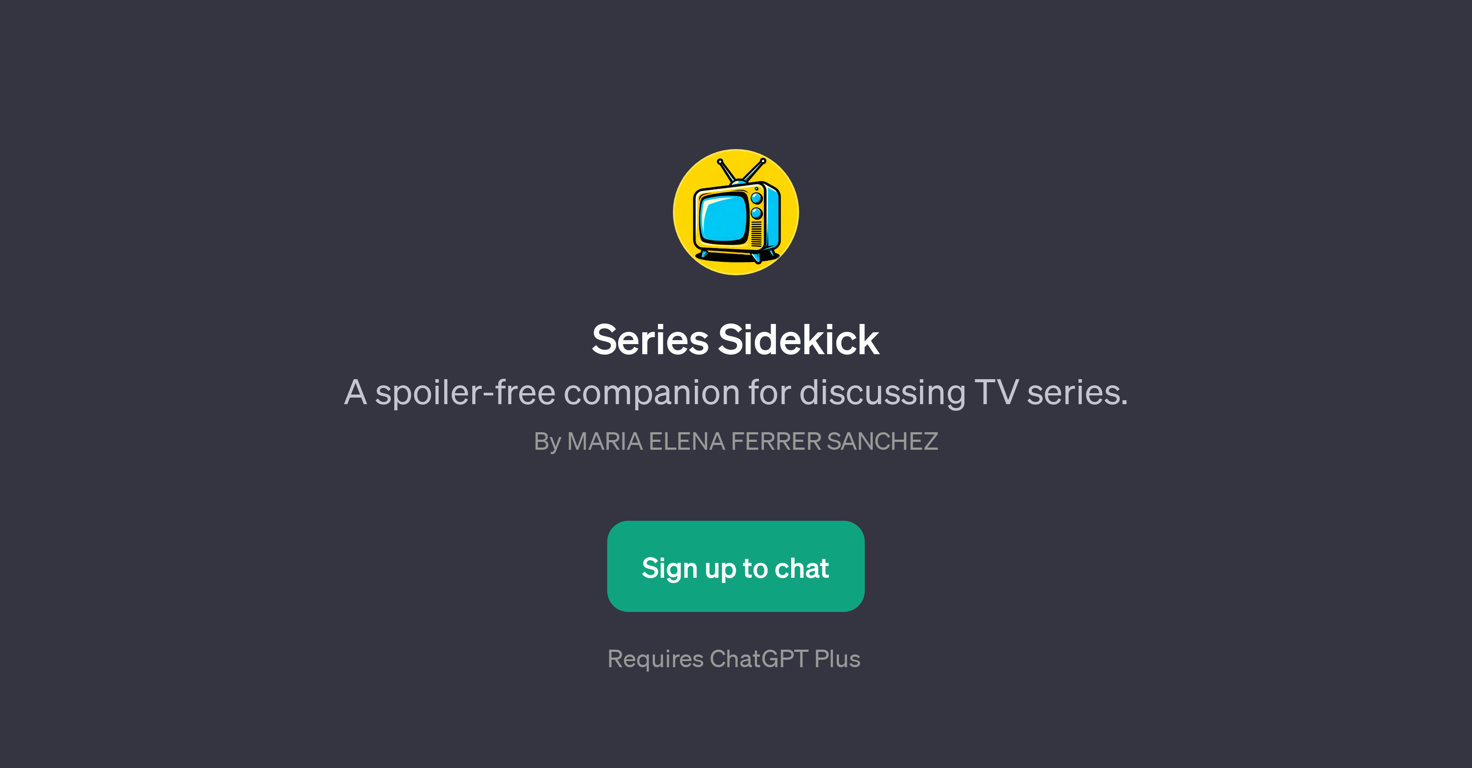 Series Sidekick website