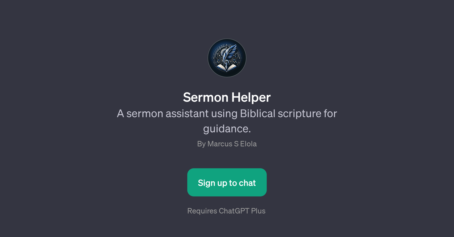 Sermon Helper website