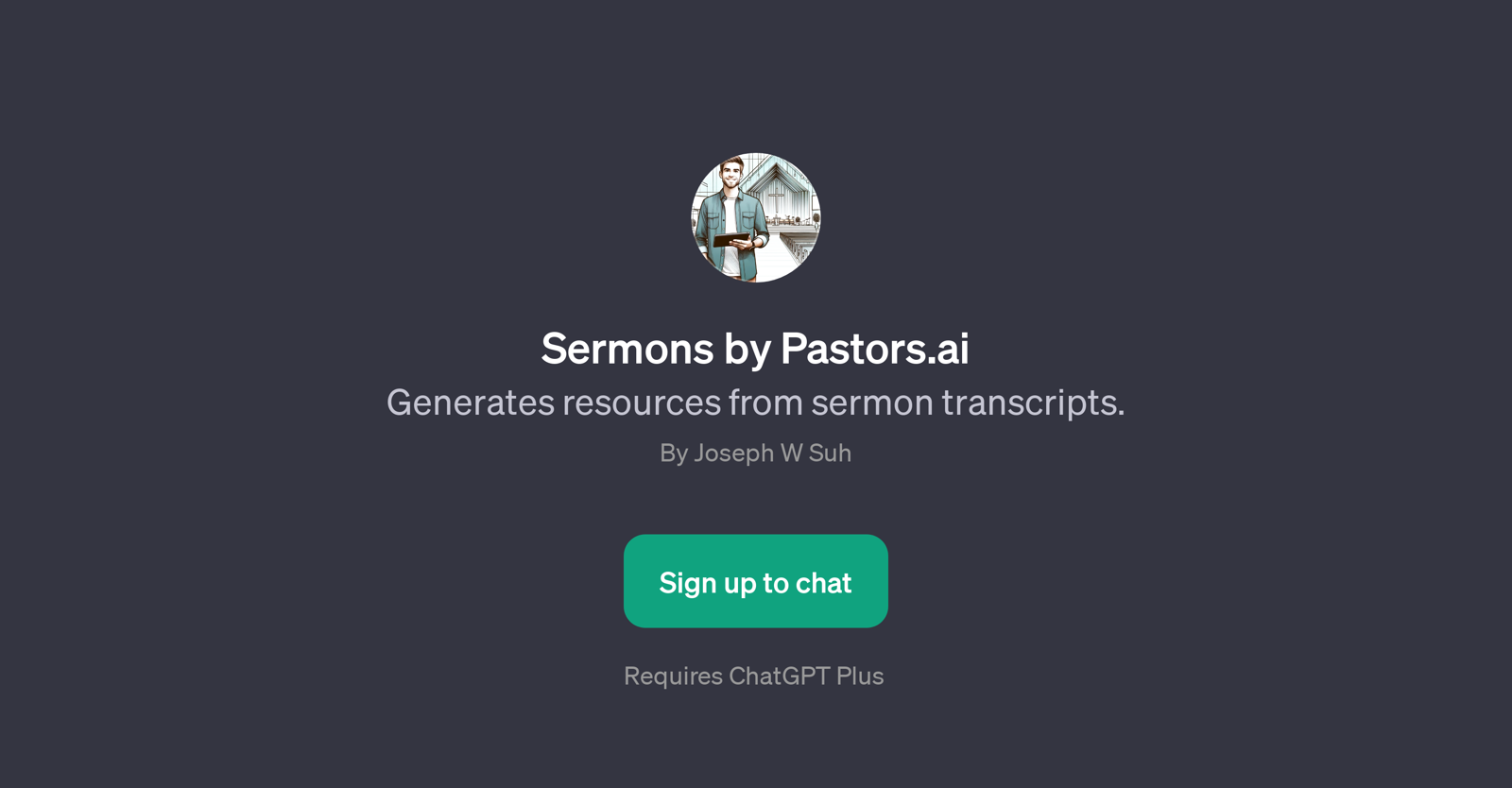 Sermons by Pastors.ai website