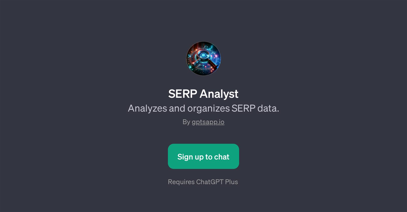 SERP Analyst website