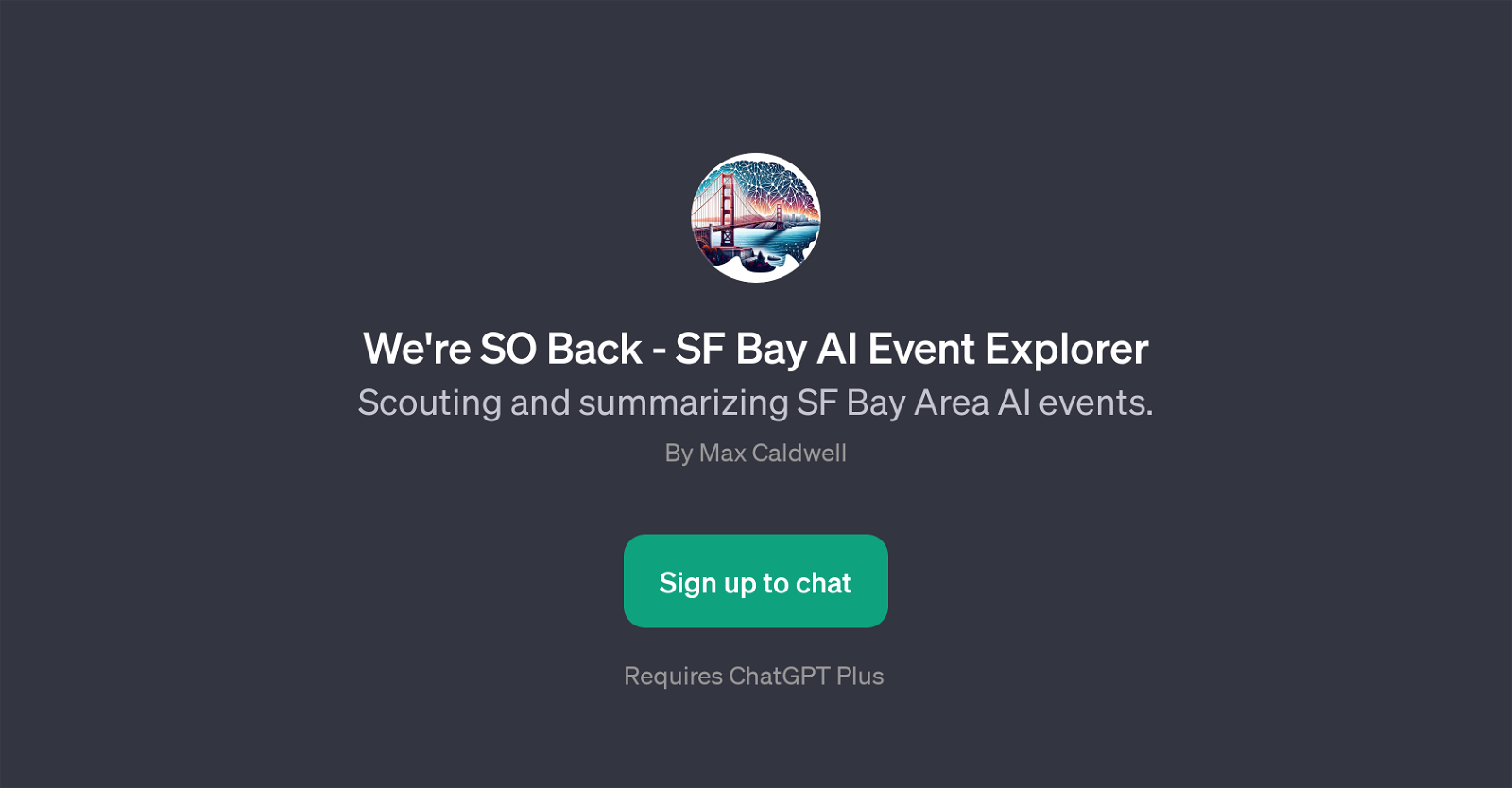 SF Bay AI Event Explorer website