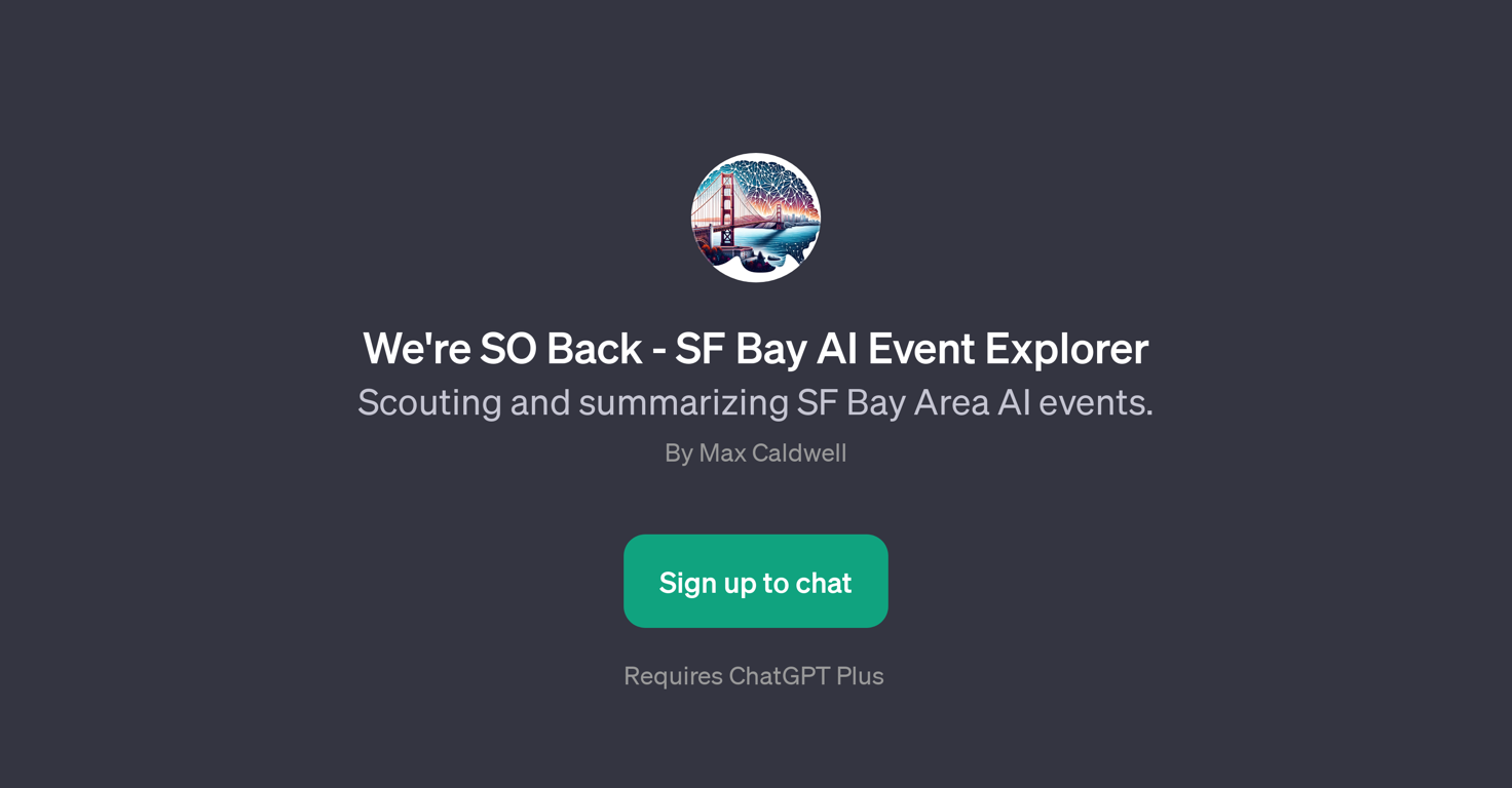 SF Bay AI Event Explorer website