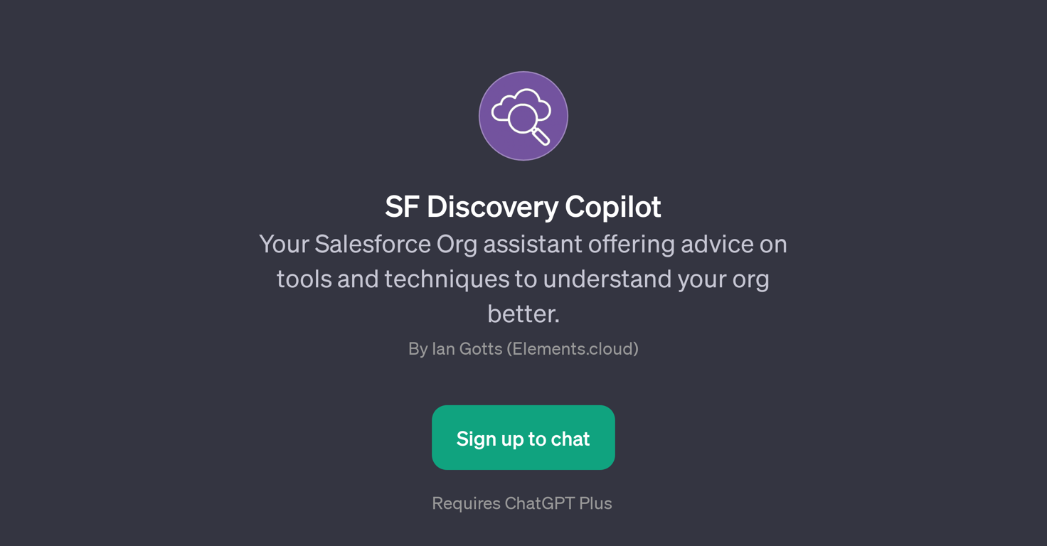 SF Discovery Copilot website