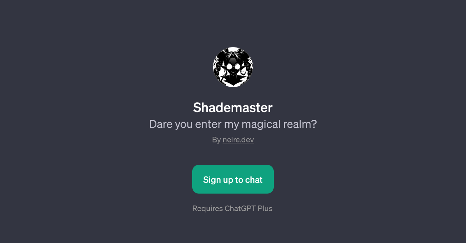Shademaster website