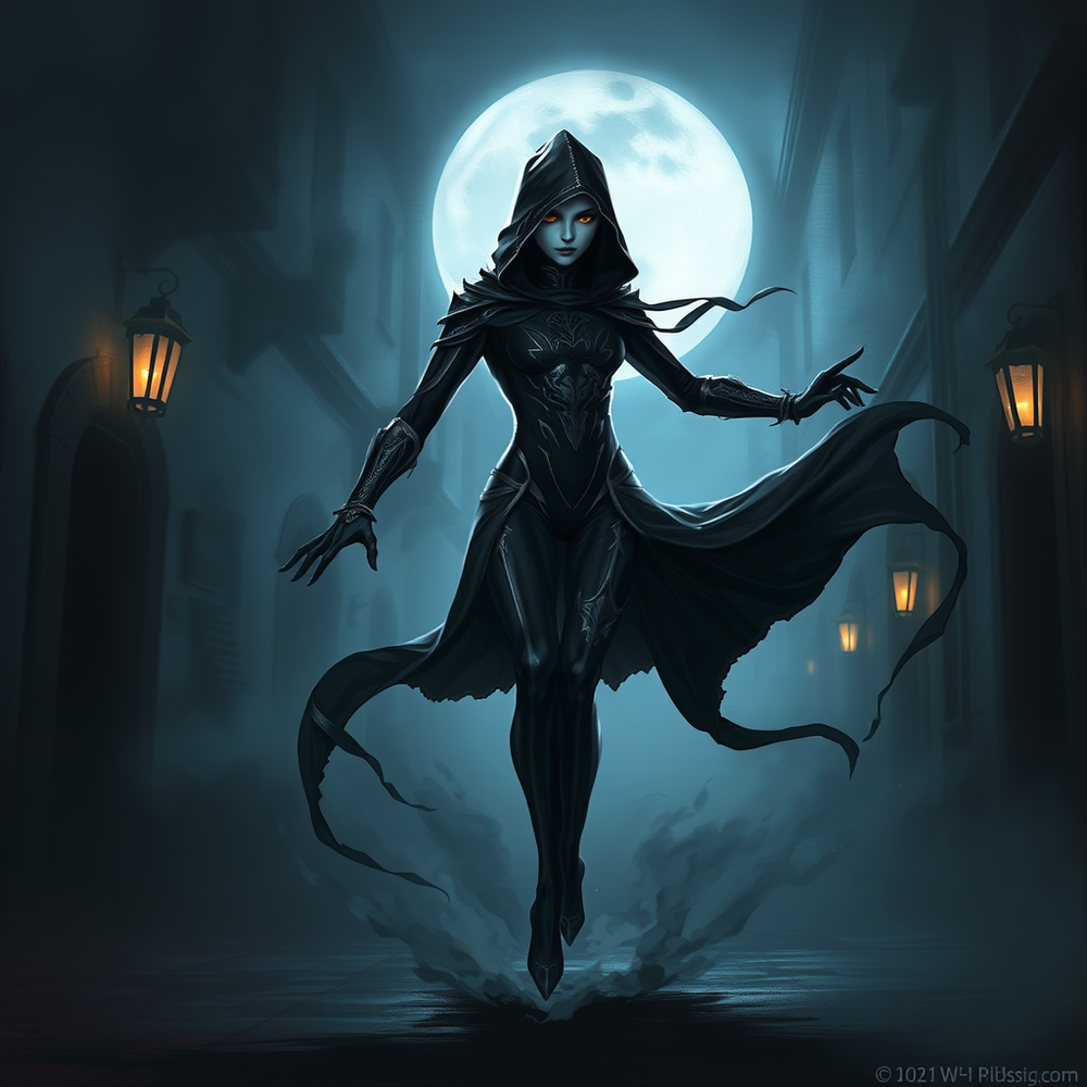 Shadow Dancer Theme: Dark Fantasy / Stealth website