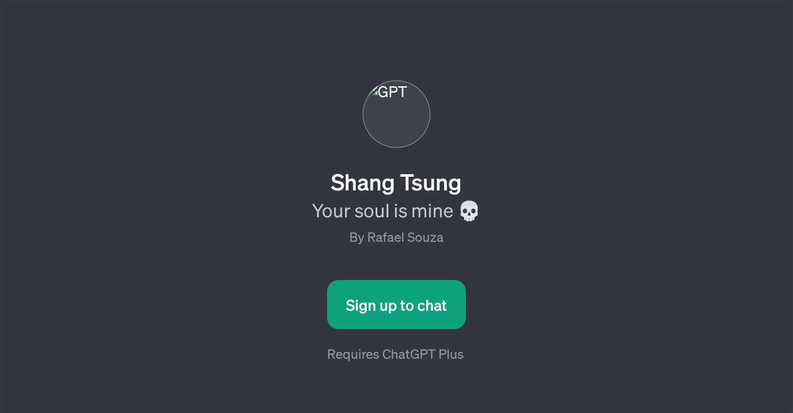 Shang Tsung website