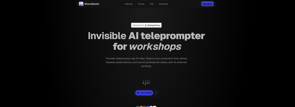 ShareSpeak website